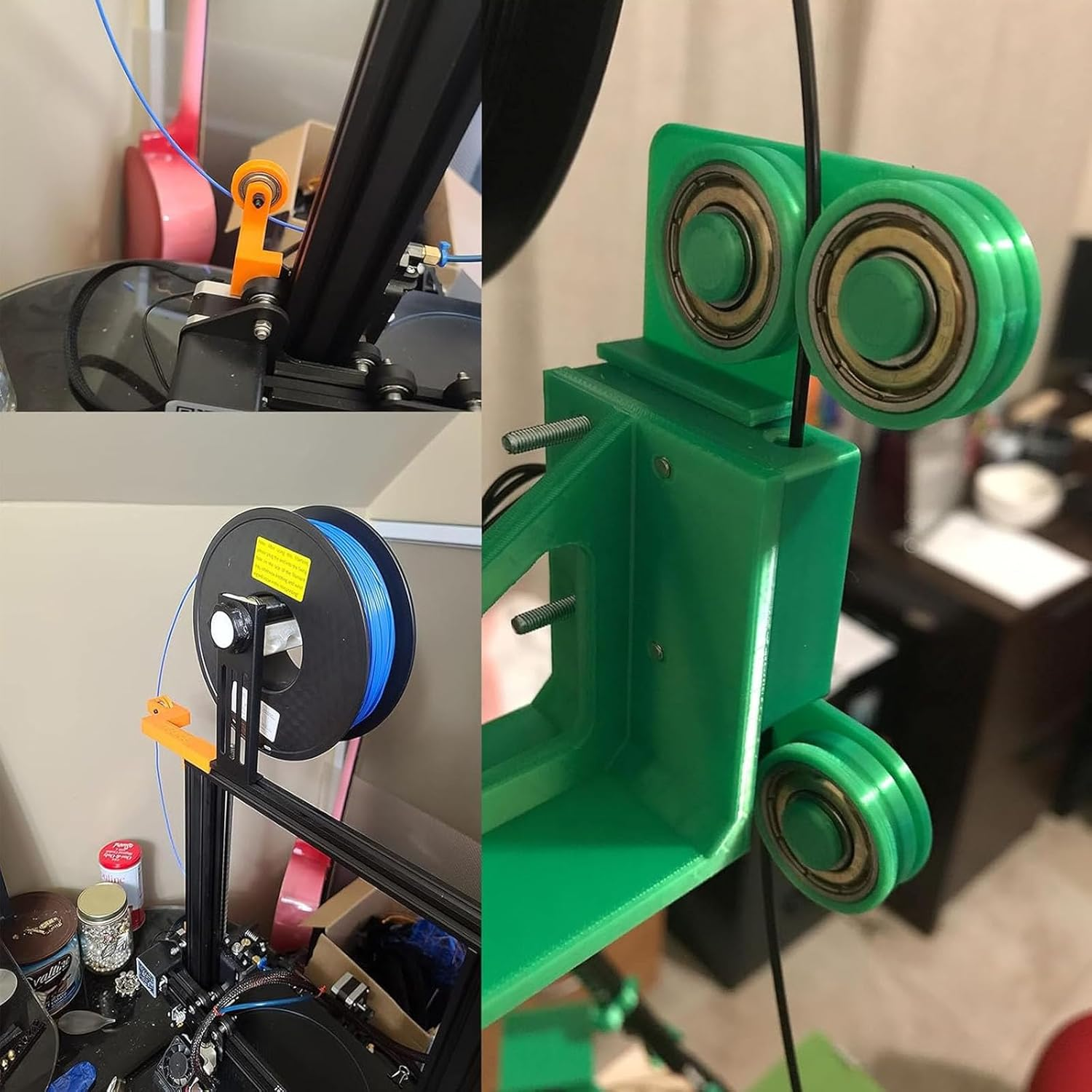 608 ZZ Ball Bearings 40 Pcs Metal Ball Bearings Double Shielded Miniature Groove Ball Bearings Carbon Steel Bearings for Skateboard Roller Inline Skates image number 5