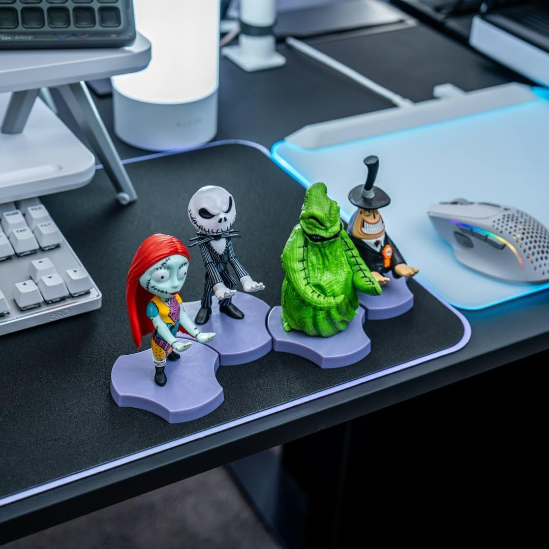 Mini Cable Guys - the Nightmare before Christmas Oogie Boogie Collectible Figurine Accessories & Tech Holder/Stand (Iphone, Samsung, Air Pods, Earbuds) image number 3