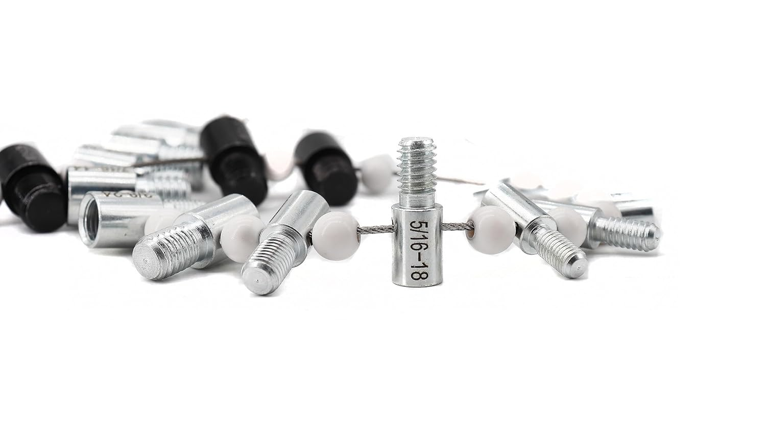 Cseao Nuts Bolts Thread Checker, SAE Metric Bolts Nuts Thread Checker, 26 Male & Female Gauges, 14 Imperial, 12 Metric