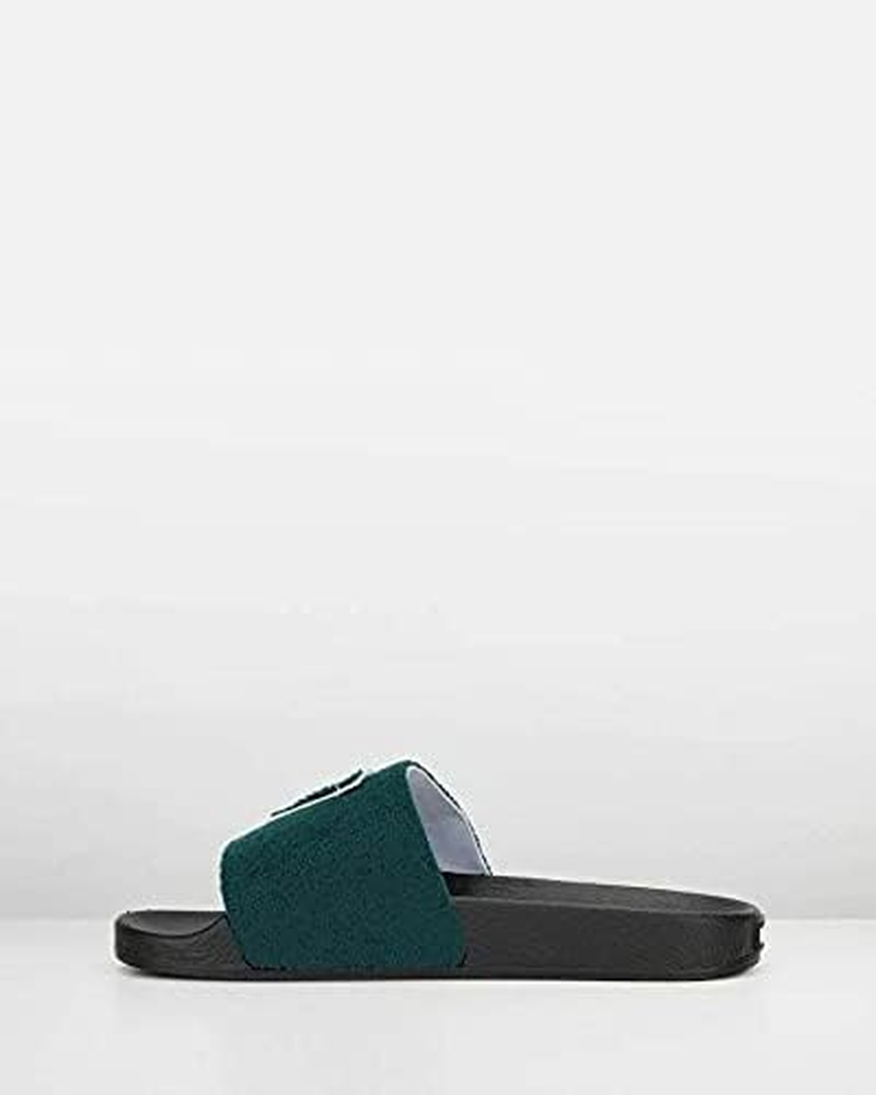 Volley Pool Slides Mens Volleys Black White Green Gold Shoes Sandals Thongs image number 1