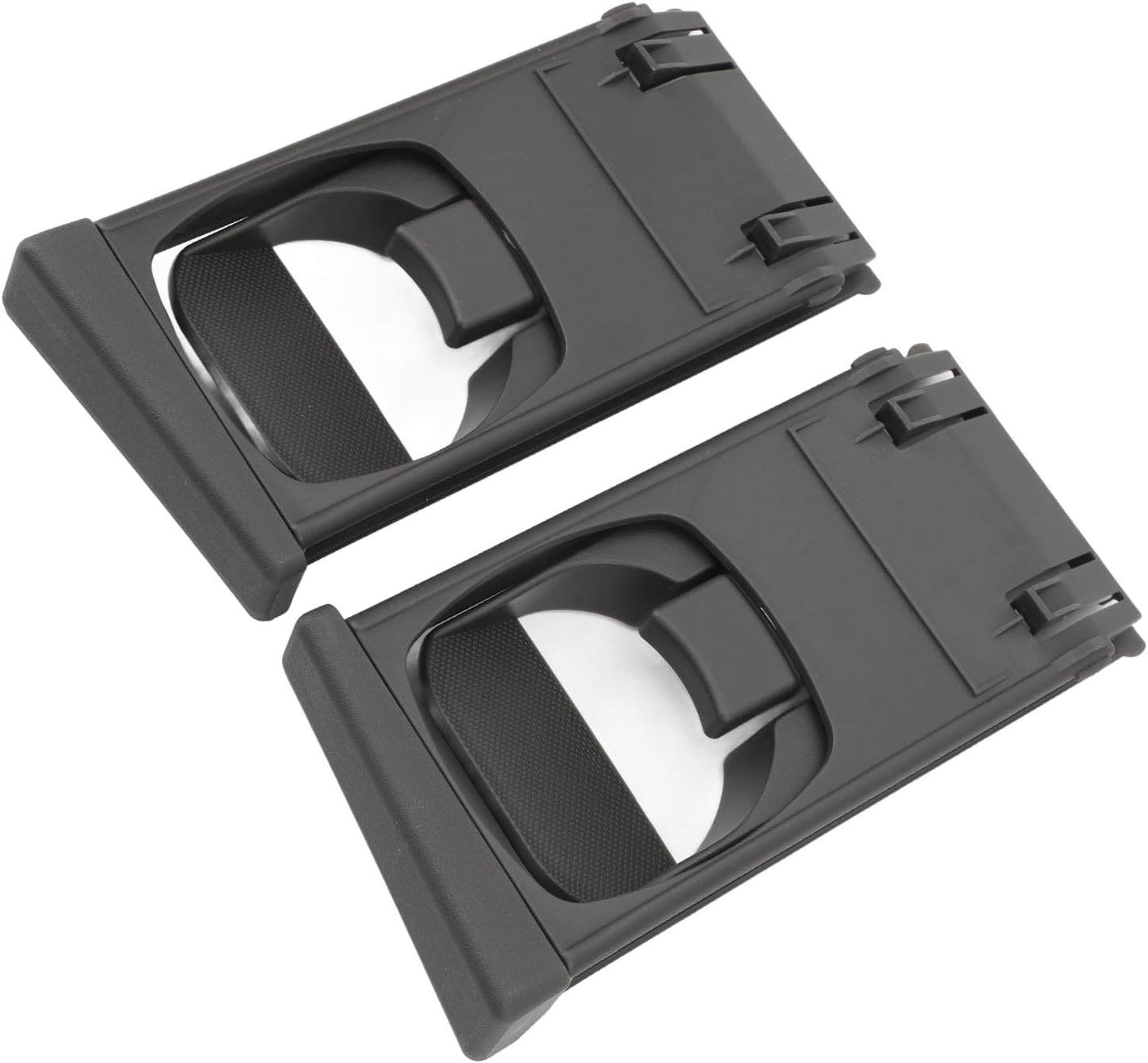 Front Dashboard Cup Holder, Dashboard Cup Holder 25042561-TGK707 Practical, Stylish Look 2 Pieces for Hilux Vigo 2005 to 2015 (Grey) image number 1