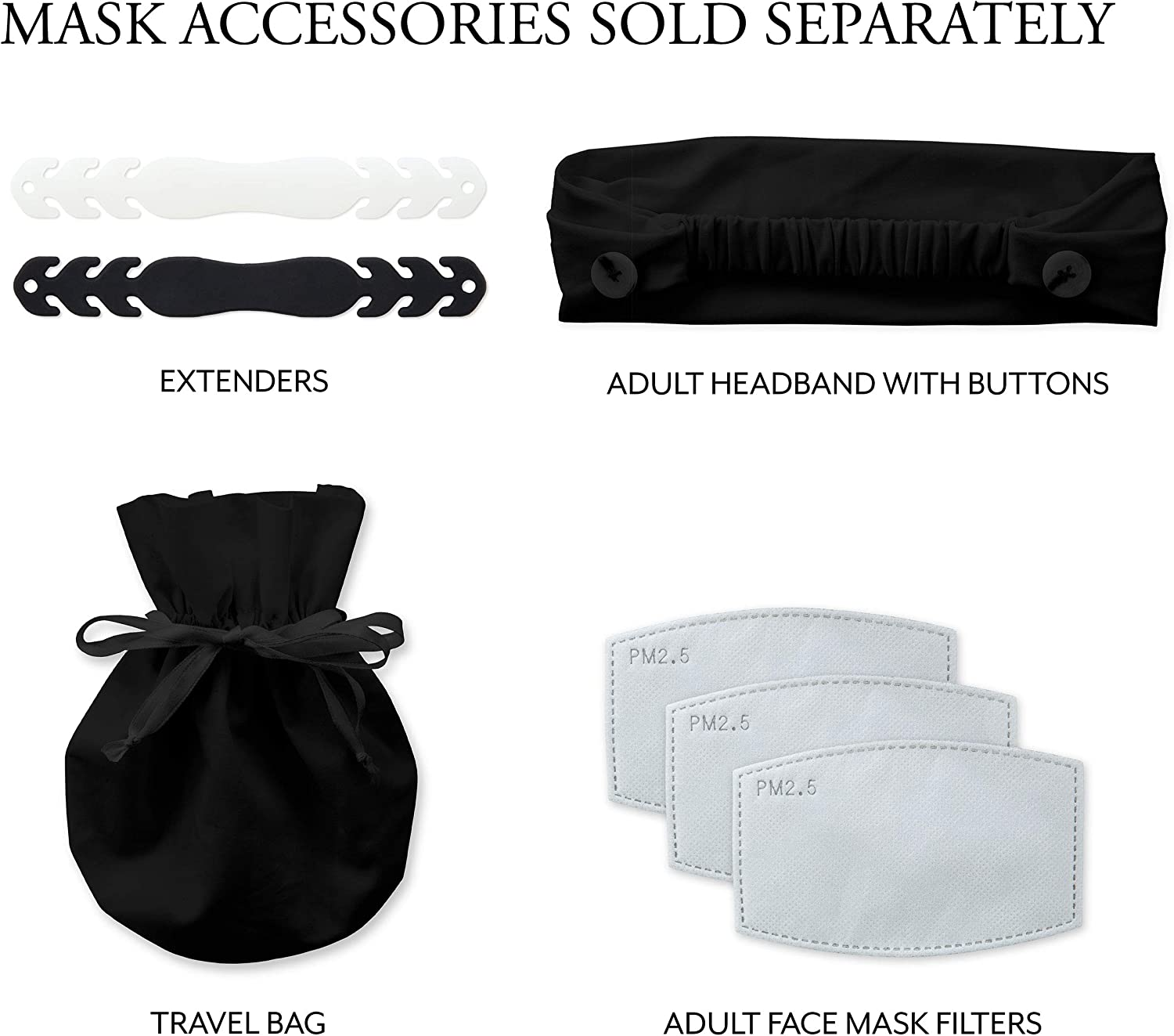 Weddingstar 3 Pack Washable Cloth Face Mask Reusable and Adjustable with Filter Pocket Kids and Adult Sizes image number 4