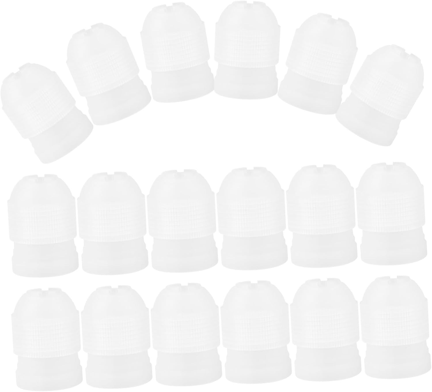 SHOWERORO 20Pcs Cake Decorating Piping Couplers Baking Tool Adapter Cake Piping Bag Tips Easy to Use for DIY Desserts image number 4