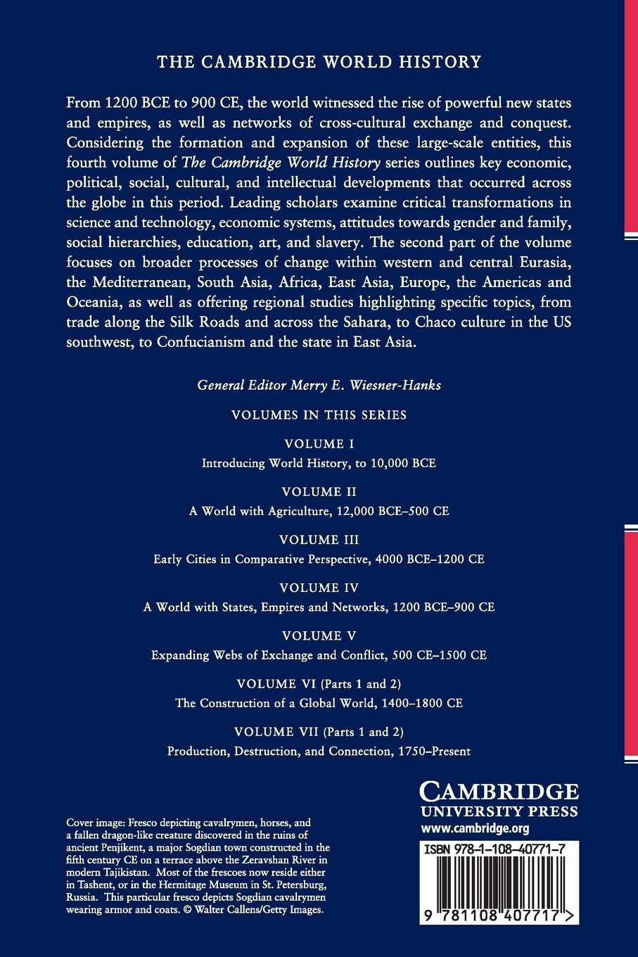 The Cambridge World History: Volume IV: a World with States, Empires and Networks 1200 BCE&ndash;900 CE: 04 image number 1