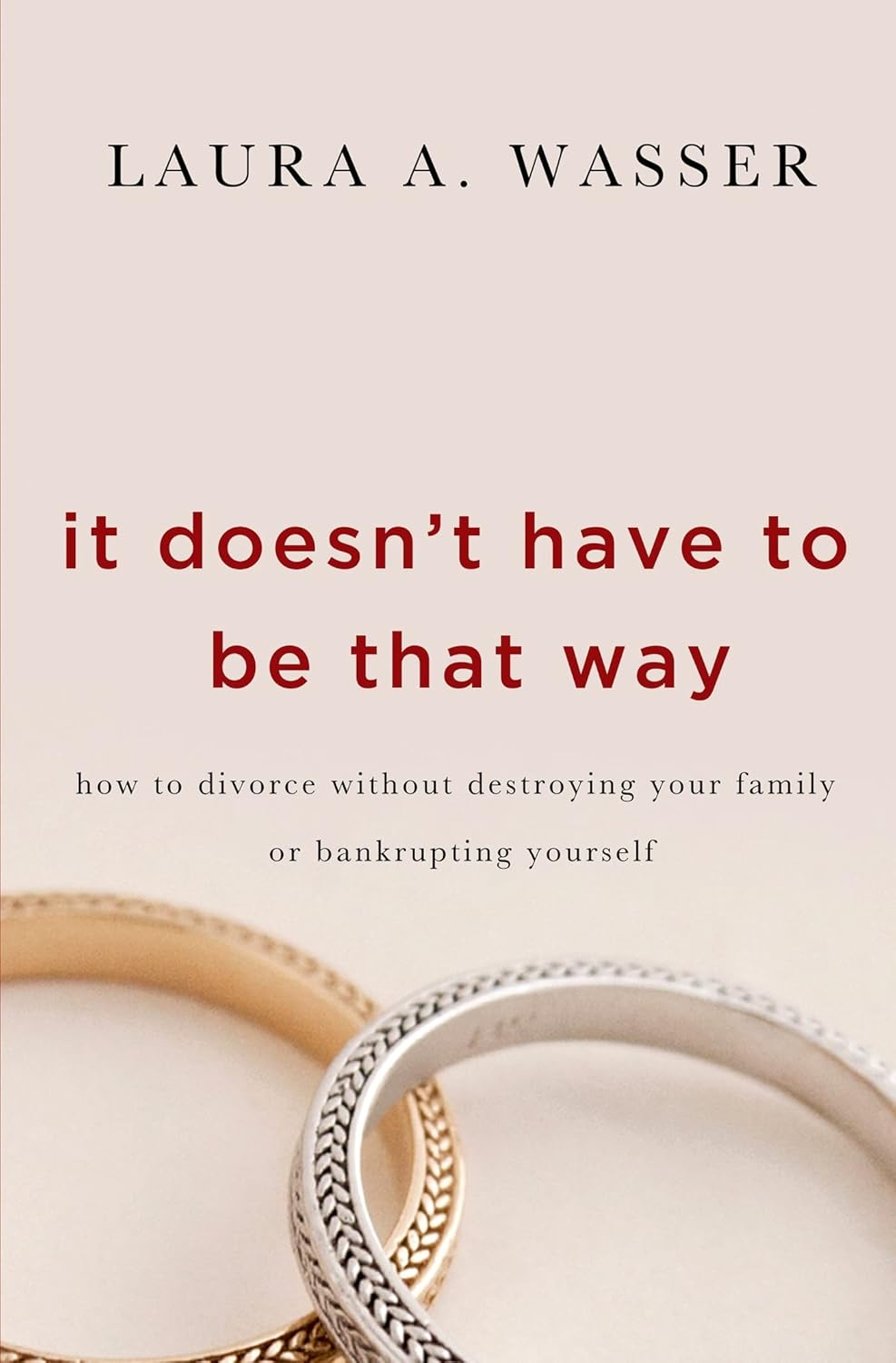It Doesn'T Have to Be That Way: How to Divorce without Destroying Your Family or Bankrupting Yourself