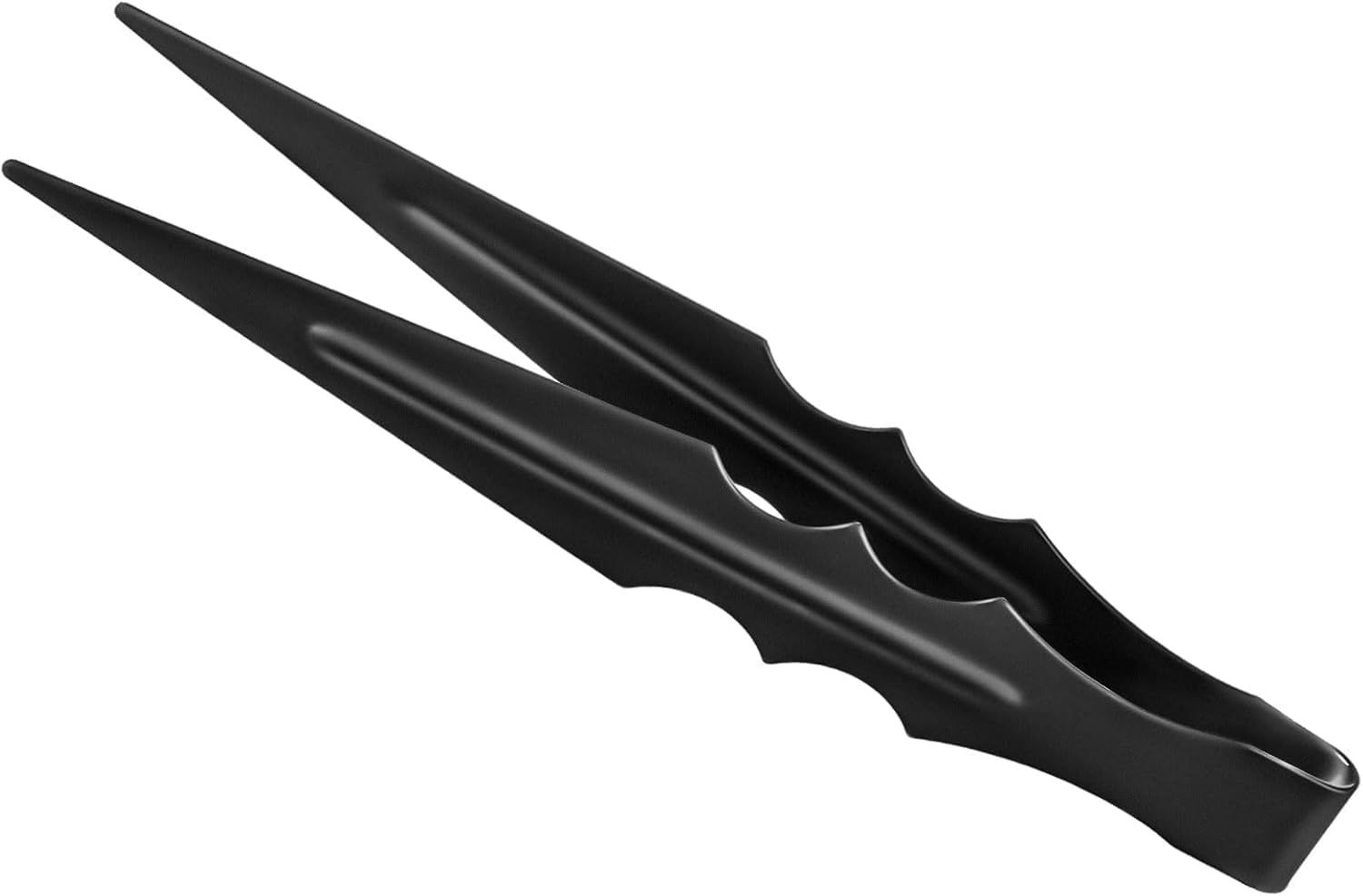 Hookah Charcoal Tongs Metal Accessories BBQ Tongs Matte (Black, One Size) image number 1