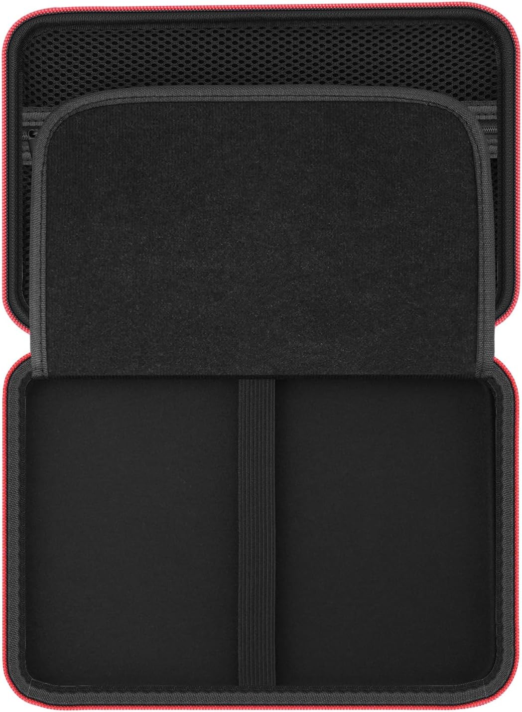 Hard GPS Case for 10-Inch Garmin Dēzl OTR1000 / Dēzl&trade; OTR1010 / RV 1095 / RV 1090 GPS Truck Navigator, GPS Protection Case with Mesh Pocket for USB Cable - Black image number 1