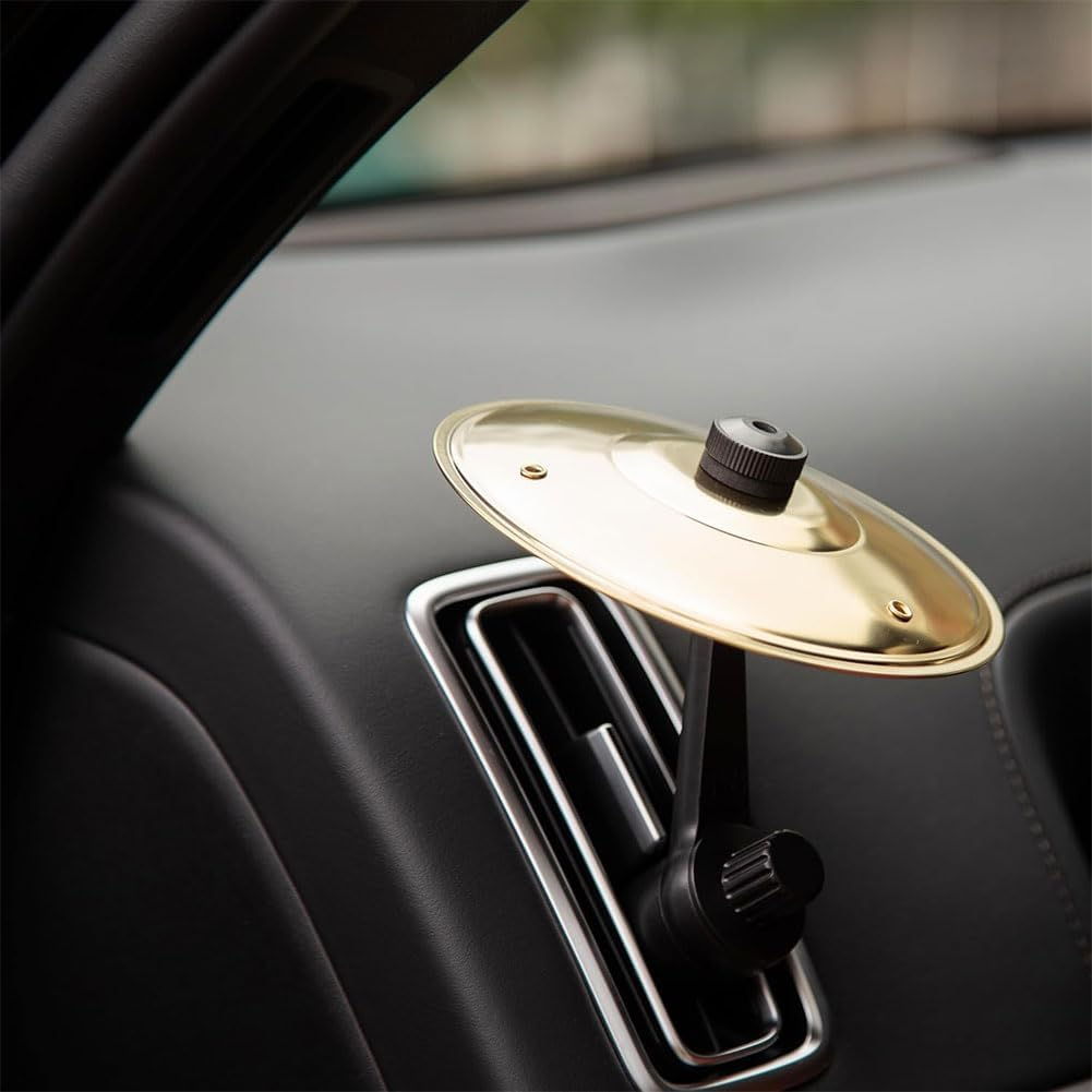 Car Crash Cymbal, Funny Car Crash Cymbal Air Vent, Car Drum Cymbal Air Vent, Car Cymbal Air Vent, Mini Drum Car Vent Cymbal, Clip-On Car Crash & Ride Cymbals for Music Lovers image number 5