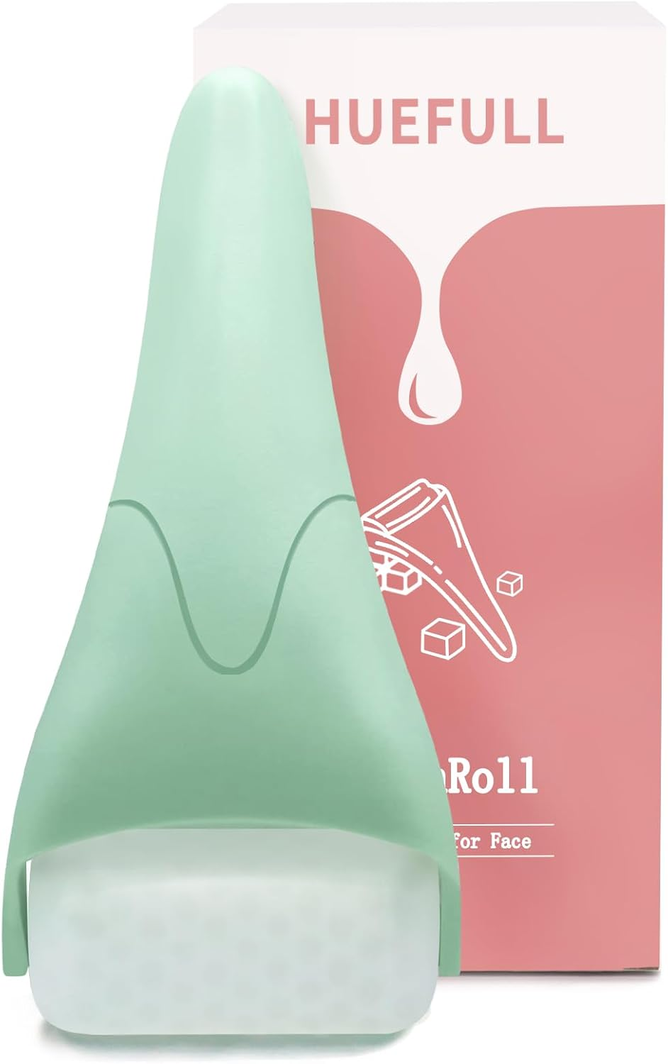 Ice Roller for Face, Eyes and Whole Body Relief, Huefull Face Roller Skin Care Tool for Migraine Relief and Blood Circulation