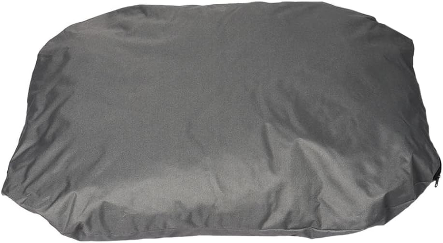 Pawz Waterproof Pet Dog Calming Bed Memory Foam Orthopaedic Removable Washable L, Dog Cat Sofa Bed with Head and Neck Support, Chew Proof Dog Bed, Pet Bed with Removable Cushion, Grey + Black image number 3