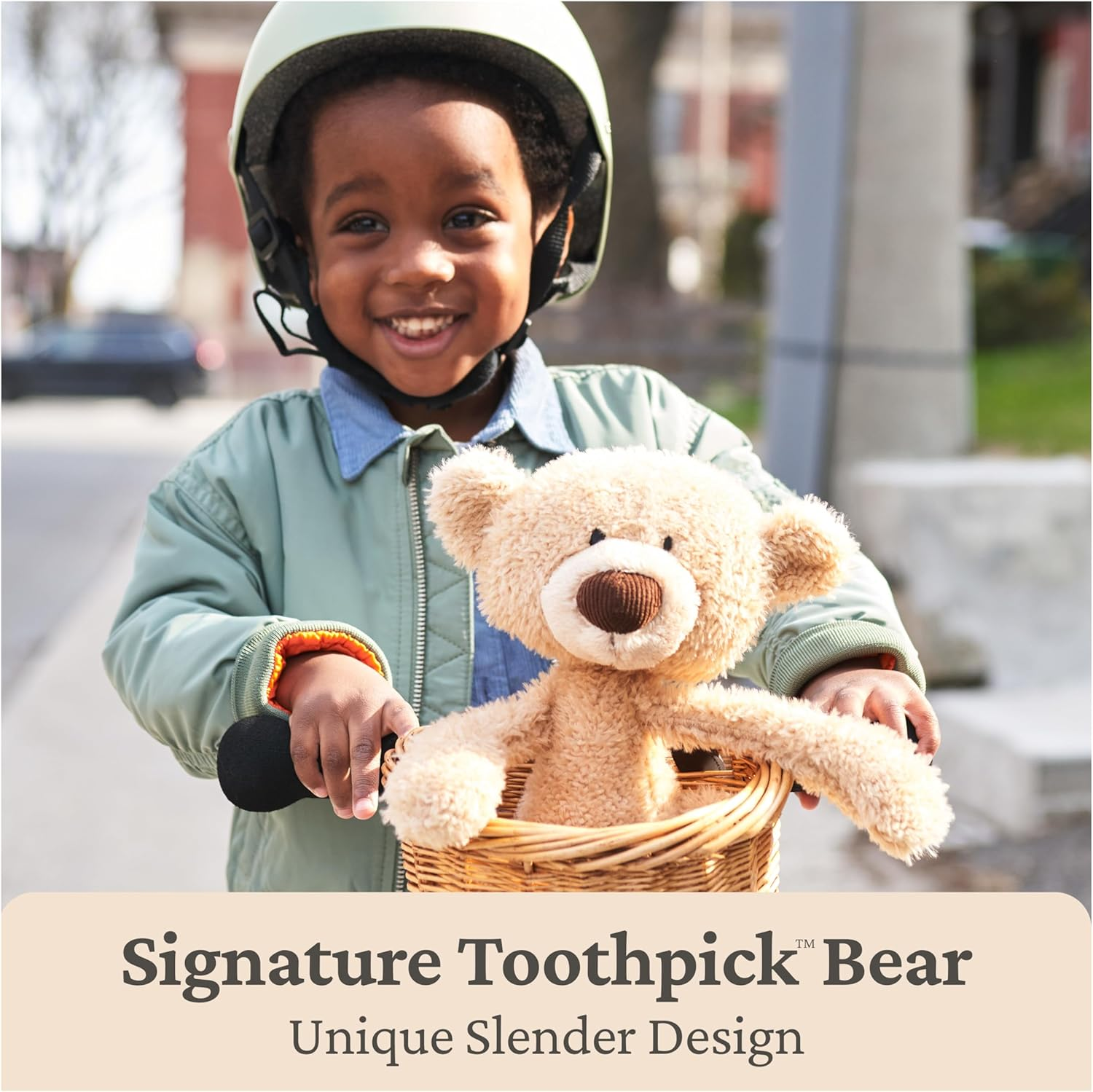 Gund Toothpick Cable Bear Plush Toy, 38 Cm image number 1