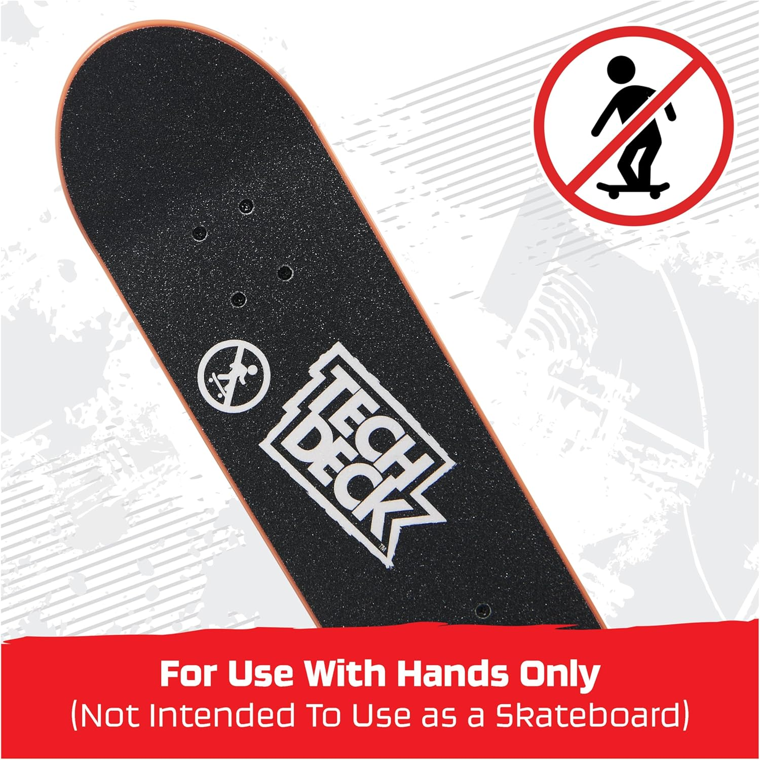 Tech Deck, Santa Cruz Handboard; Authentic Mini Skateboards, Kids&rsquo; Toys for Boys and Girls, Ages 6 and up (Hands Use Only) image number 5