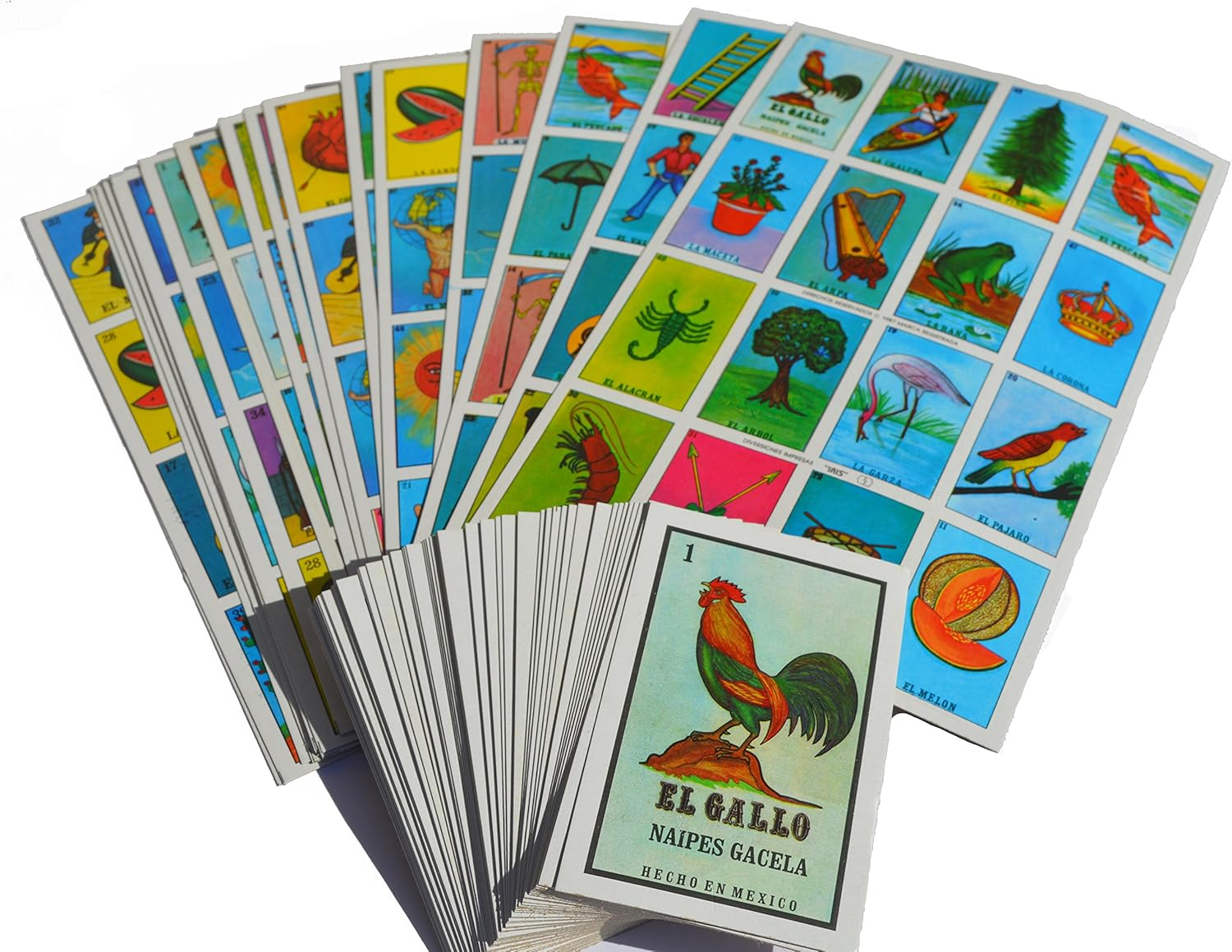 Loteria Mexicana Family Set of 20 Boards and Cards image number 6