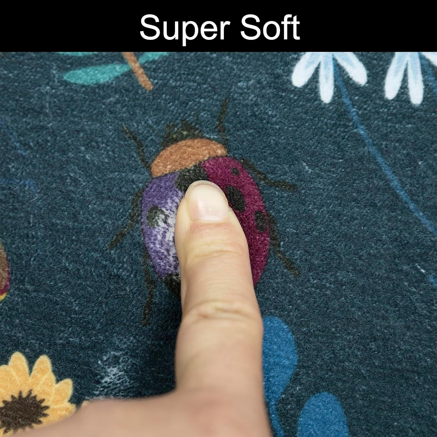 Kitchen Rugs and Mats, This Kitchen Is Seasoned with Love Kitchen Mats Set of 2, Kitchen Rug Set Non-Skid Washable, 50Cm X 80Cm + 50Cm X 120Cm (Multicolor, 50Cm X 80Cm + 50Cm X 120Cm) image number 3