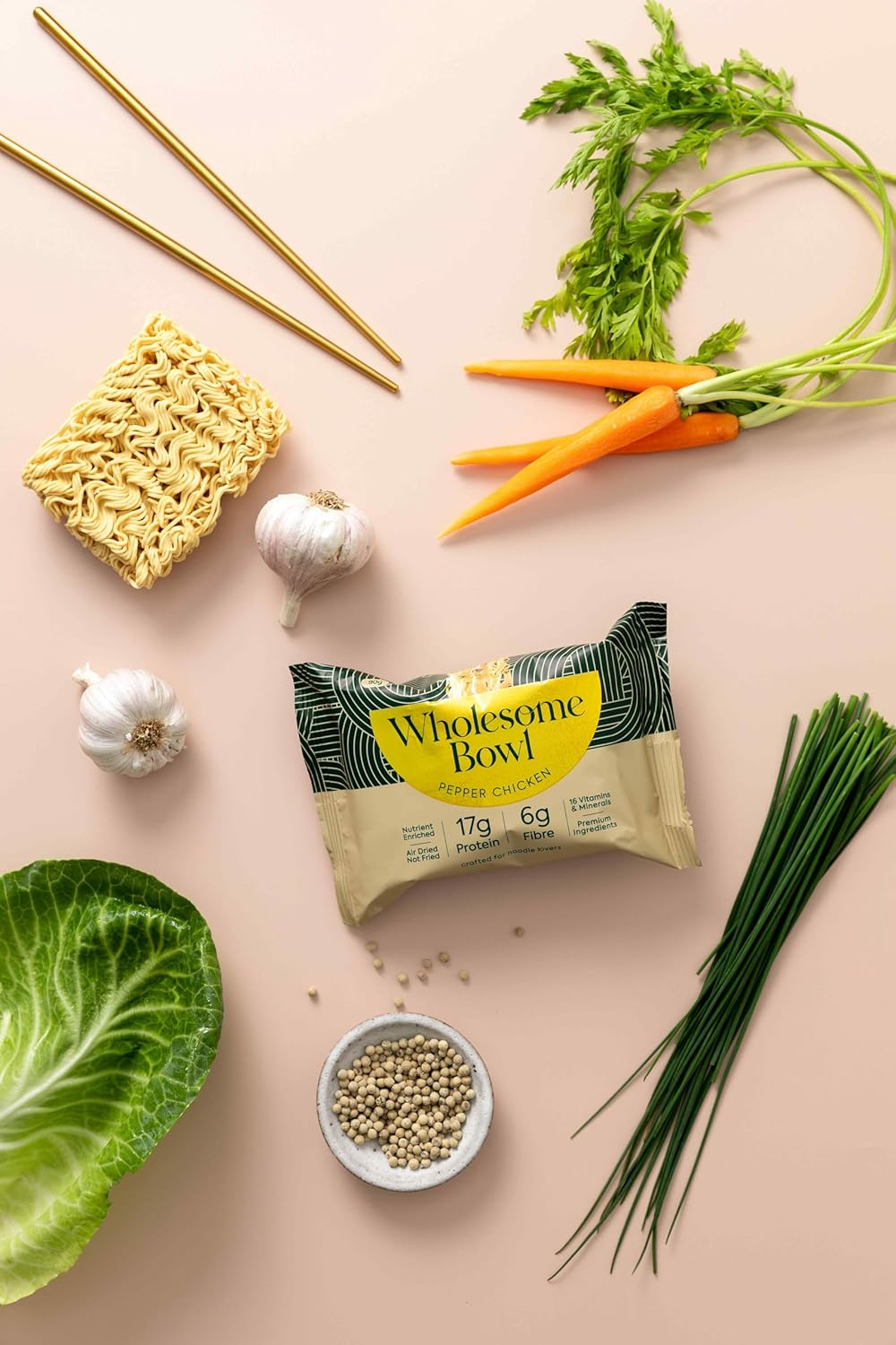 Wholesome Bowl Noodle Pack - Pepper Chicken 4X90G image number 4