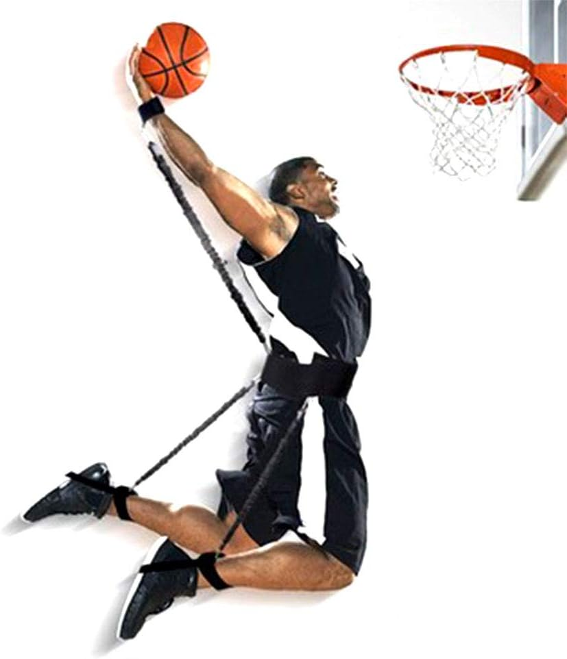 Speed and Agility Resistance Bands Trainer for Vertical Jump Squat Boxing MMA Taekwondo Karate Bounce Softball Basketball Volleyball Football Training image number 5