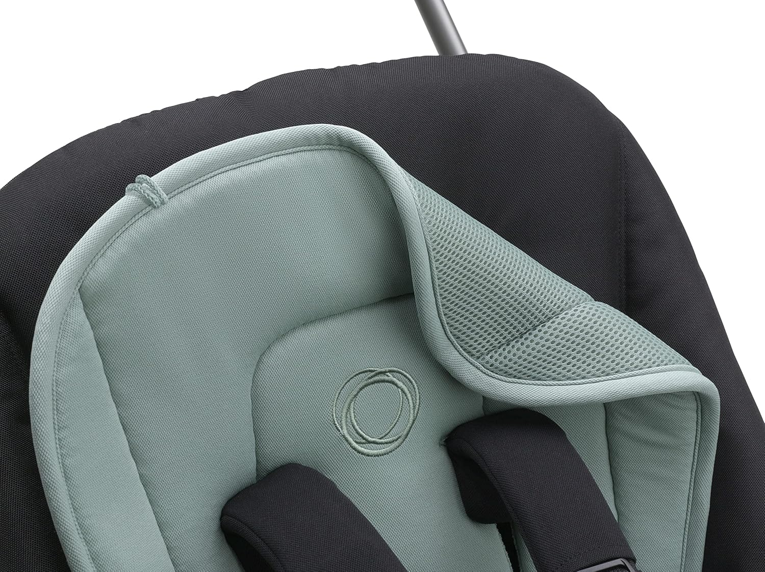 Bugaboo Dual Comfort Seat Liner for Pushchairs, All-Season Comfort, Improved Fit, Compatible with All Bugaboo Strollers, Reversible, Super Soft 3D Mesh, Pine Green image number 5