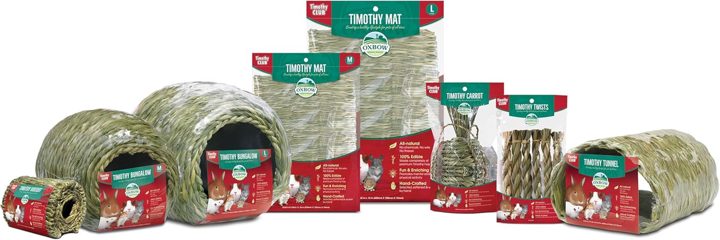 OXBOW PET Products 448007 Timothy Twists for Pets image number 1