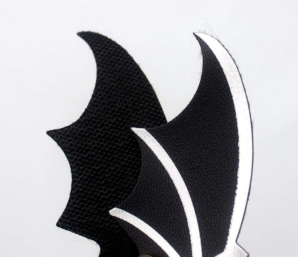 Outdoor Adjustable Black Soft Leather Lizard Leash Harness Set for Amphibians and Small Pet Animal image number 4