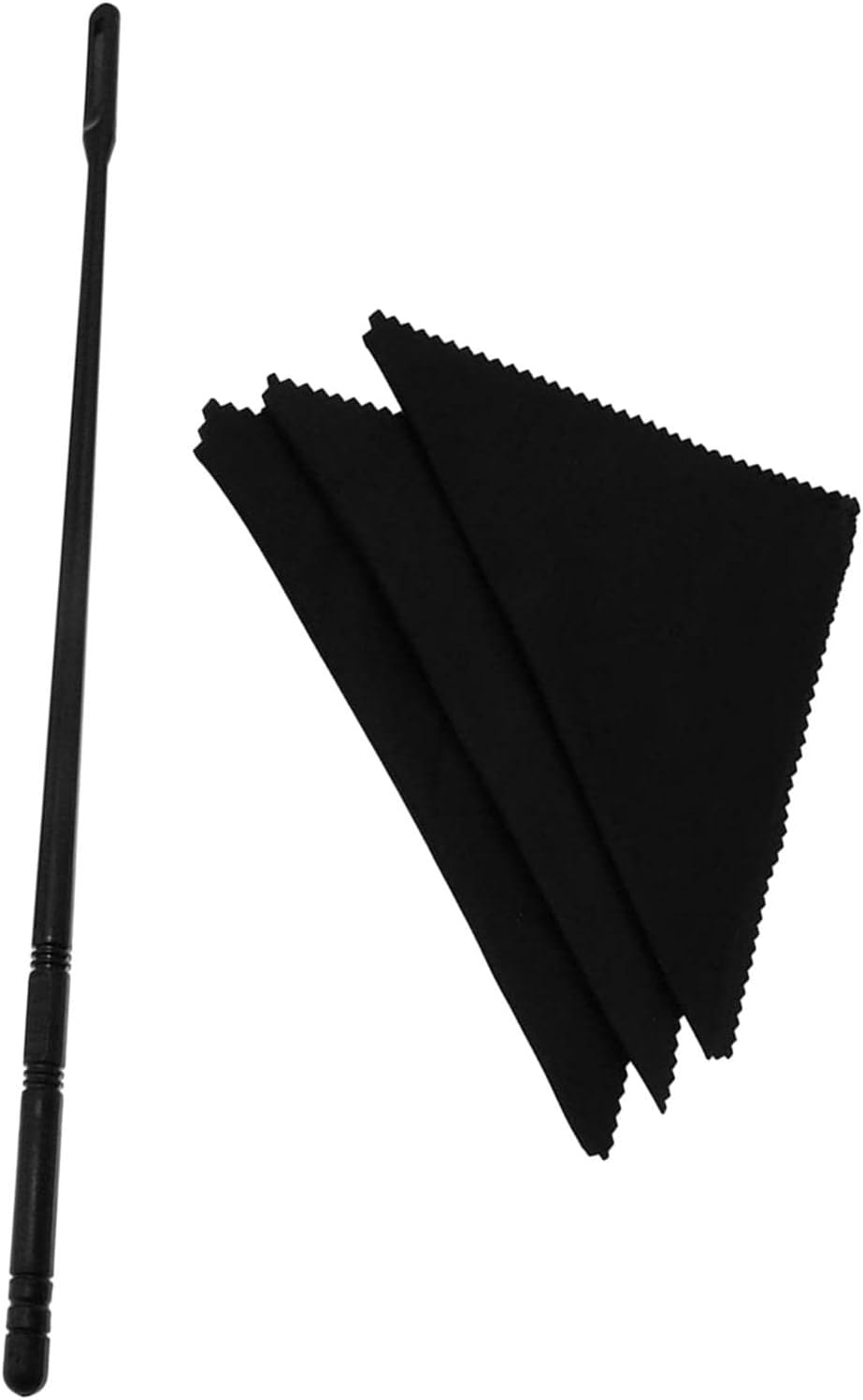 Vaveren Dust Proof Flute Cleaning Kit with Polishing Cloth, Useful Flute Cleaning Rod and Soft Polishing Cloths, Practical Maintenance Tools for Flute and Piccolo image number 3