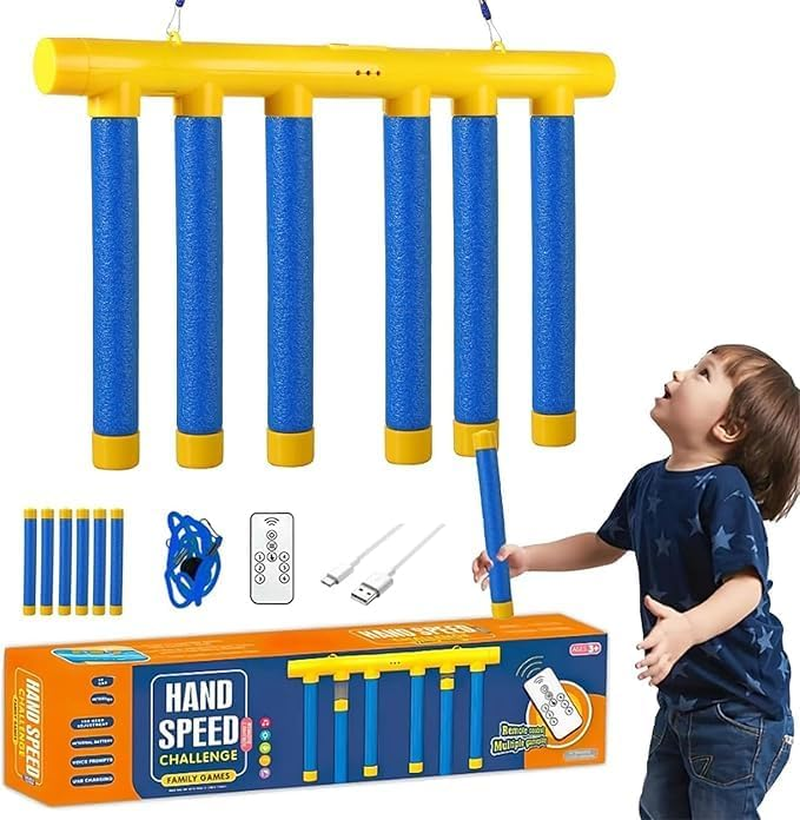 Adjustable Speed Catching Sticks Reaction Training Game