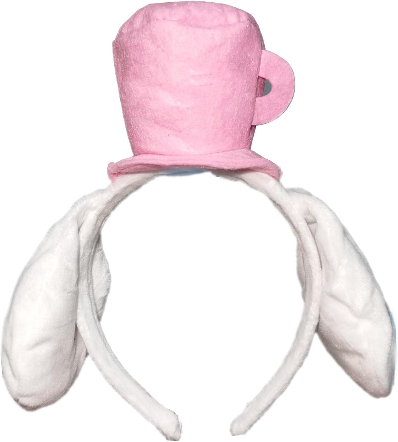 Cosplay Hairpin Ear Plush Hairband Women Kawaii Butterfly Costume Halloween Christmas Holiday Birthday Party Gift, Black