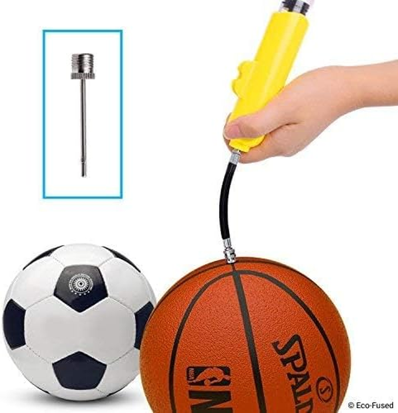 2X Ball Pump - Super Compact - Dual Action (Pumps Air When You Push and Pull) - for Sport Balls (Basketball, Soccer, Football, Rugby, Volleyball, Yoga, Etc.) and Inflatables (Beach Balls, Pool Floats) image number 2