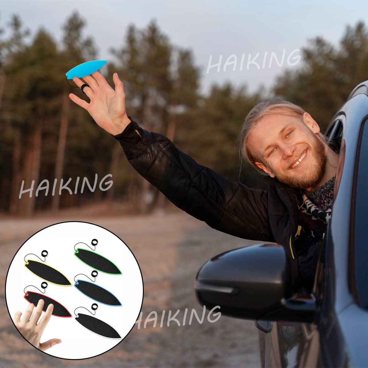 Mini Surfboard, 5 Pcs Finger Surf Boards for Boys and Girls Hone Surfer Skills, Surf Anywhere Anytime, Birthday Gift (5 Colors) image number 1