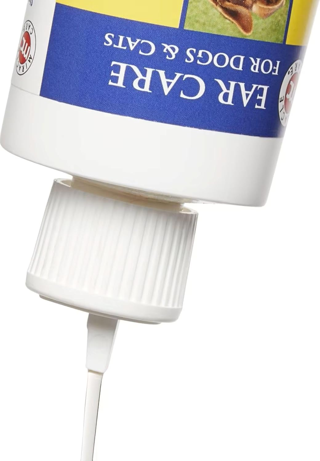 Miracle Care Ear Cleaner for Dogs and Cats, 8 Ounce, Reduces Ear Odor and Waxy Build Up, Gentle and Non Staining image number 5