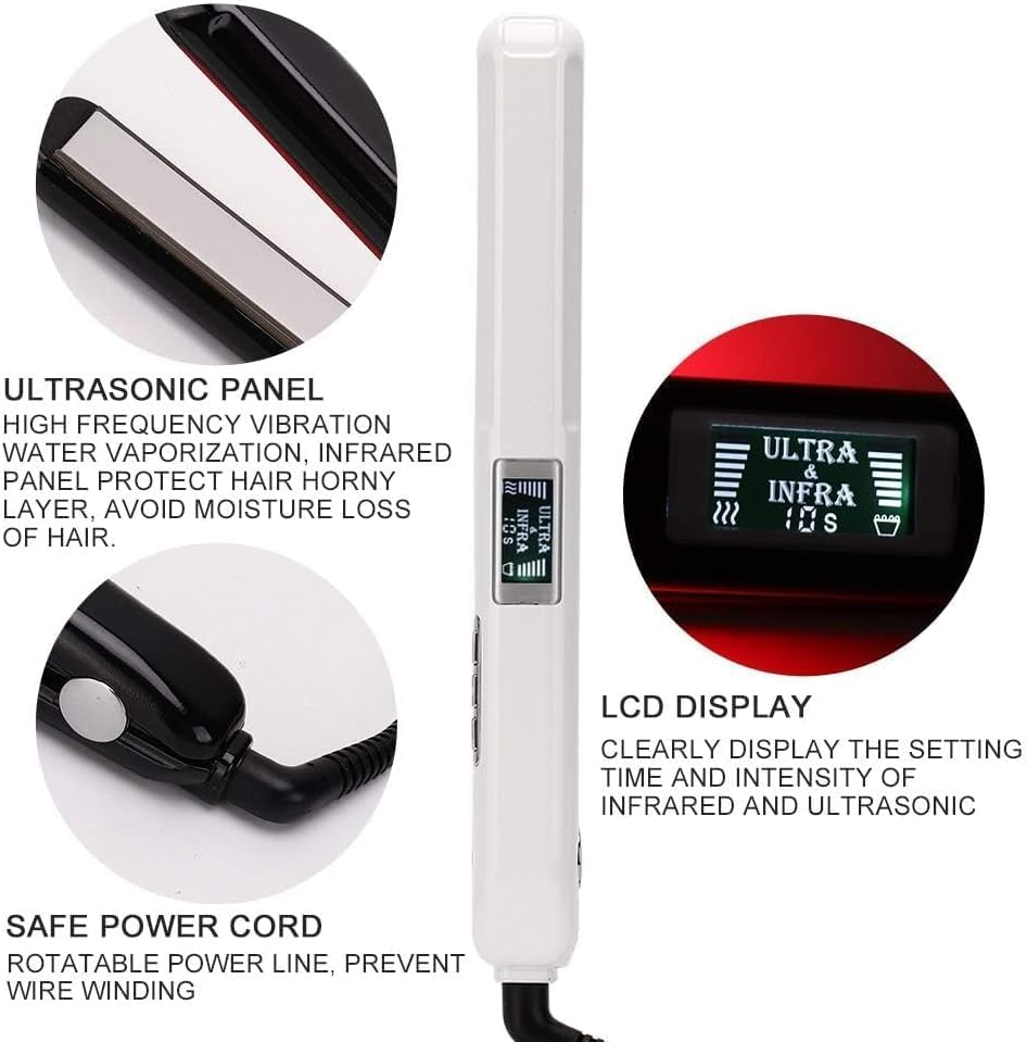 Auraleus Cold Iron Hair Infrared, Auraleus Cold Iron.Infrared Hair Straightener,Auraleus Hair Cold Iron image number 6