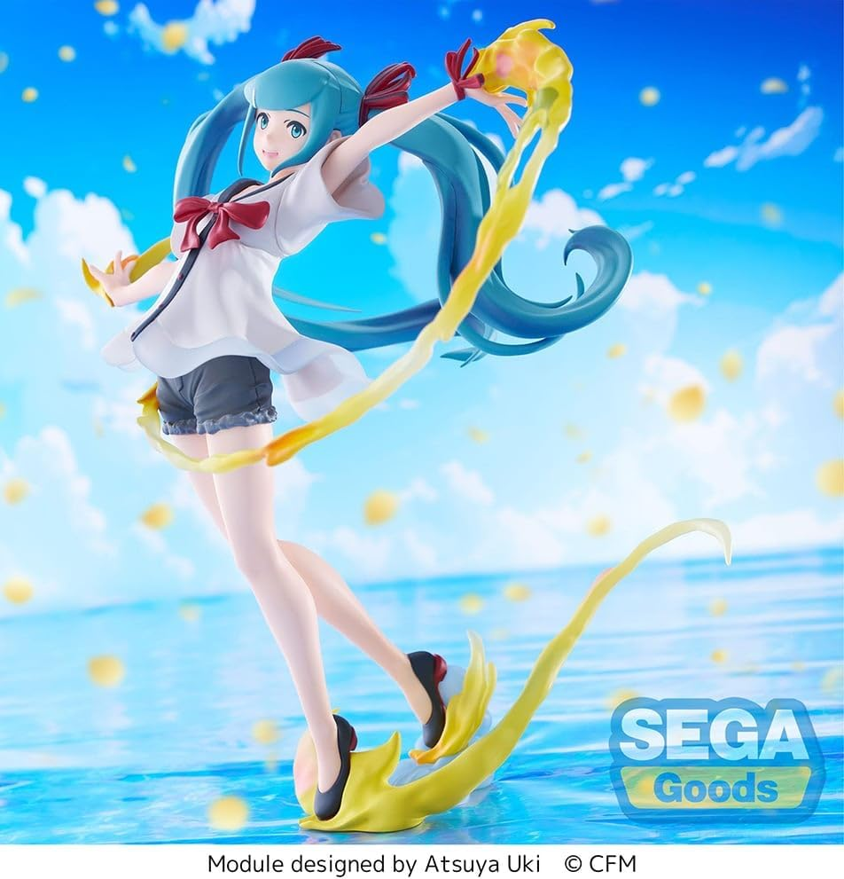 Sega Hatsune Miku: Project Diva Mega 39'S Figurizm Hatsune Miku (Shiny T.R. Ver.) PVC Figure image number 6