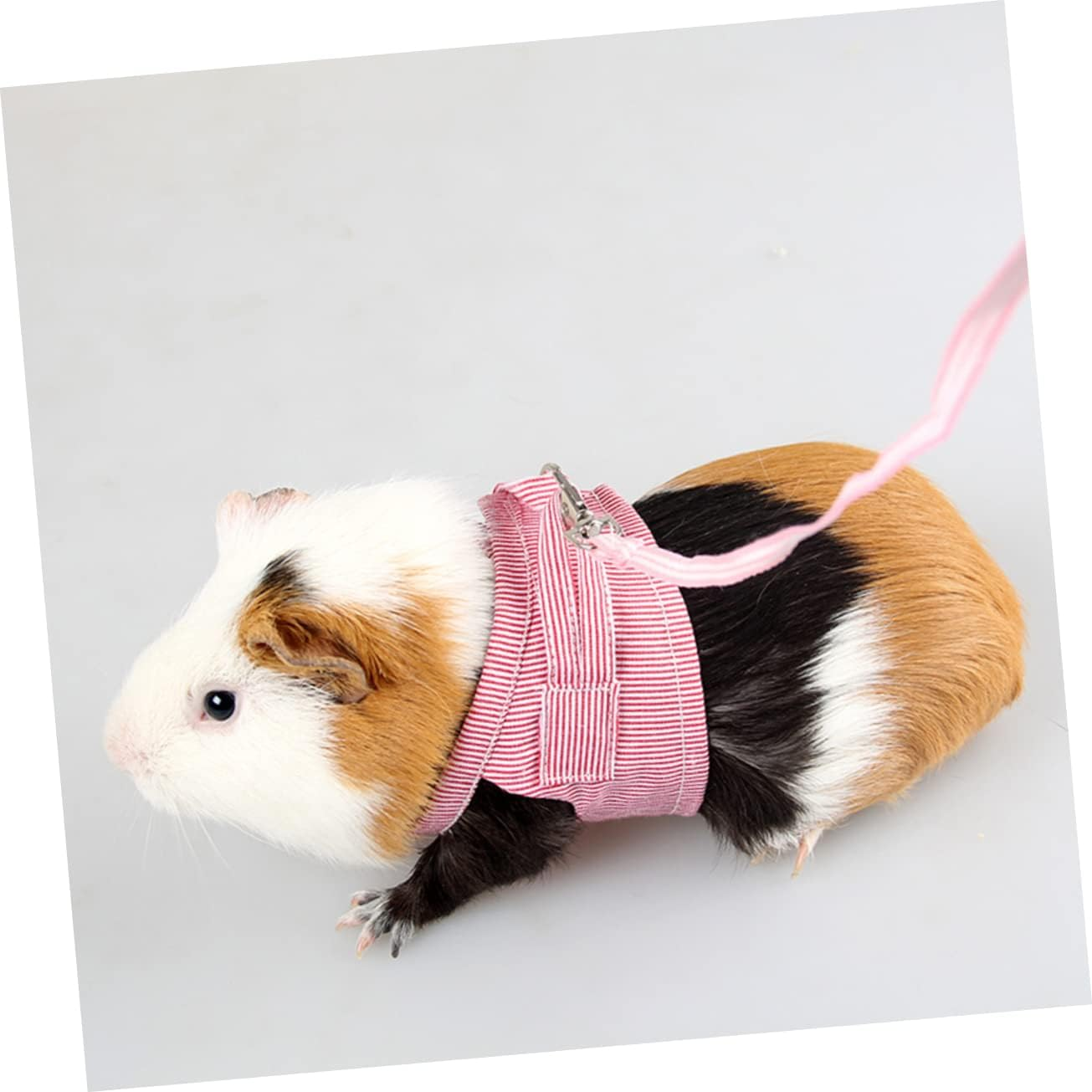 Minkissy 3Pcs Small Pet Chest Strap Leash for Hedgehog and Guinea Pig Pet Pulling Rope Harness S for Outdoor Walks and Indoor Playtime image number 3