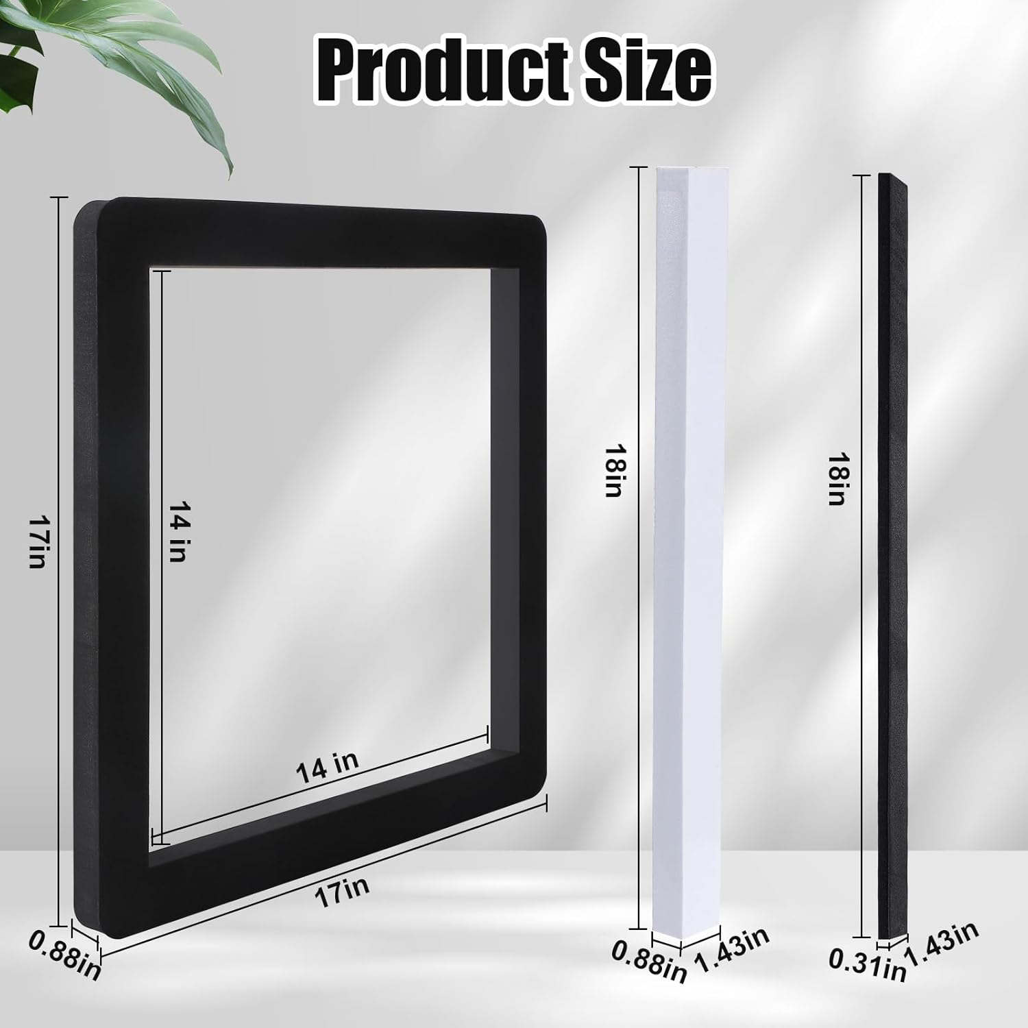 Universal RV Roof Air Conditioner Gasket Kit, 14X14In Camper Roof A/C Gasket Kit - Waterproof Compression Seal Insulation - Self-Adhesive Picture Frame Gasket and Leveling Pads image number 3