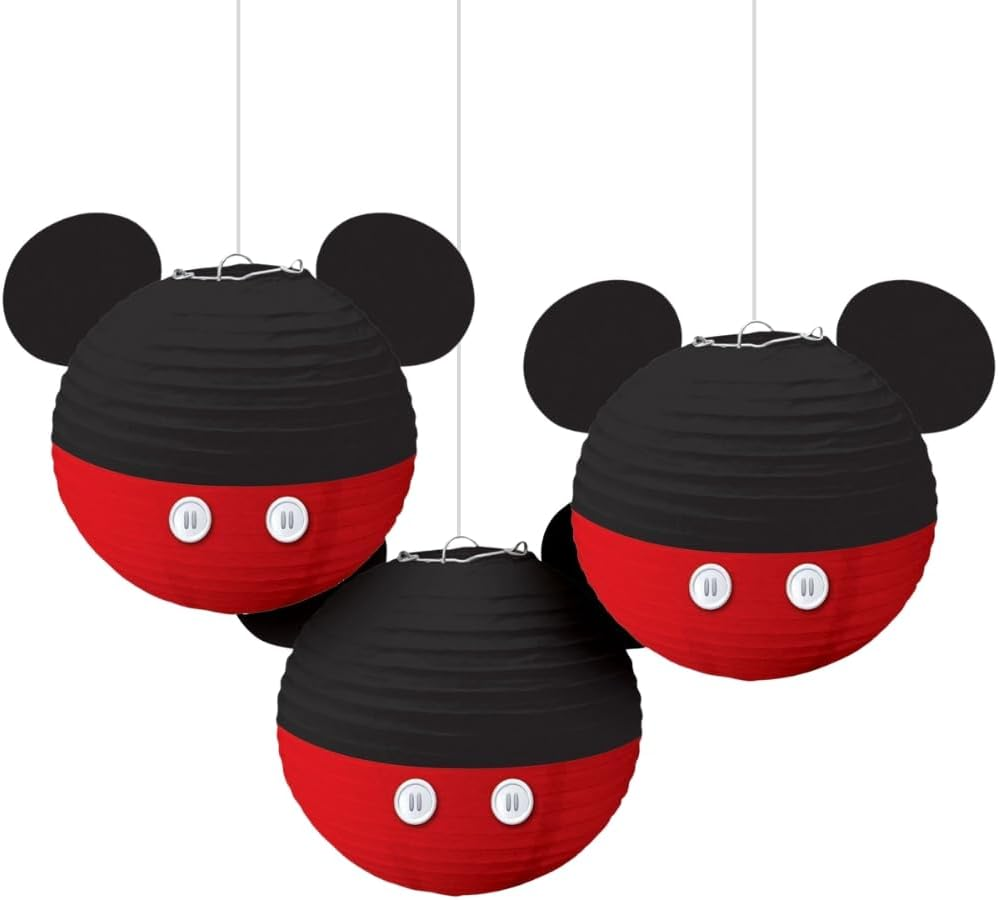 Amscan Mickey Mouse Forever Banner String Decoration Kit (Pack of 7) image number 1