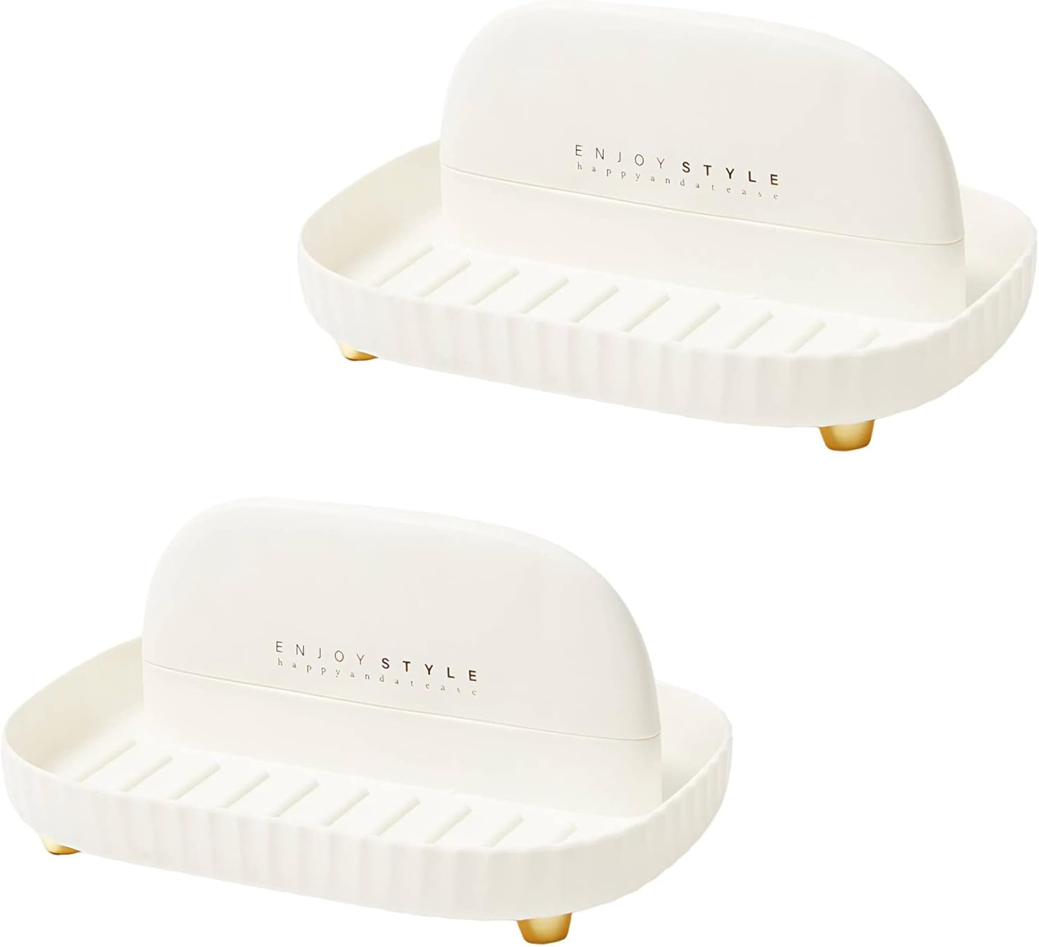 Utensil Rest Holder for Kitchen Counter Spoon Rest Cooking Ladle Spatula Lid Holder Kitchen and Grill Utensil Organizer for Countertop Stove Top (White2Pc) image number 3