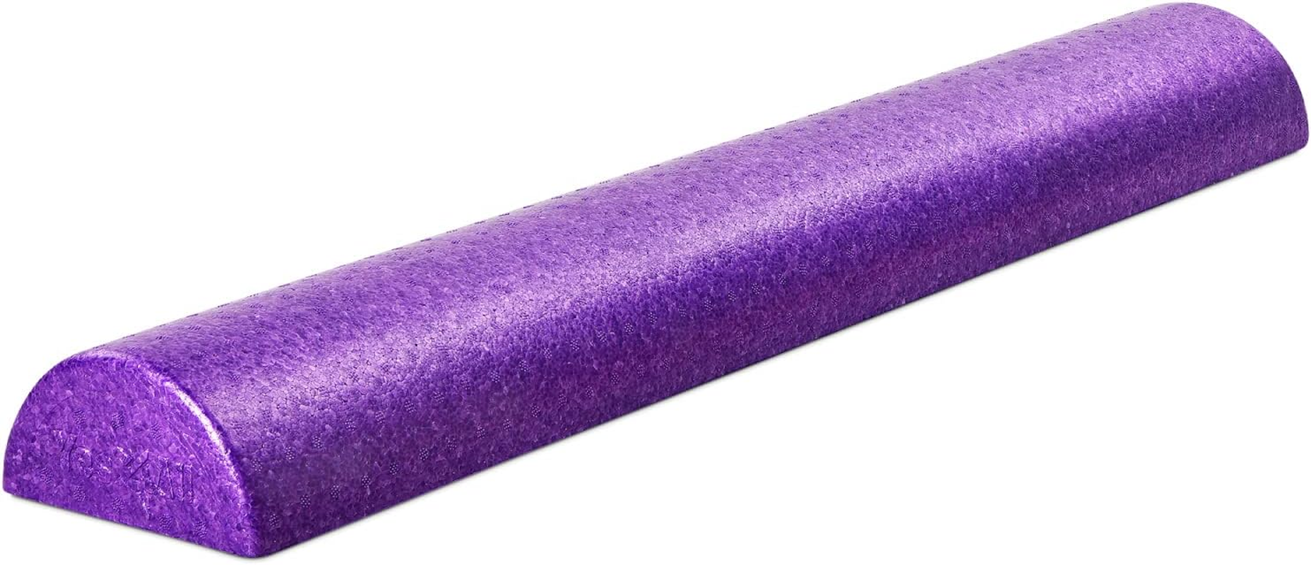 Yes4All Half Foam Roller EPP Roller 30Cm/45Cm/60Cm/90Cm - (12/18/24/36Inch) for Tissue and Muscle Massage, Back, Legs Foam Rollers for Balance, Exercise and Pilates Multicolor