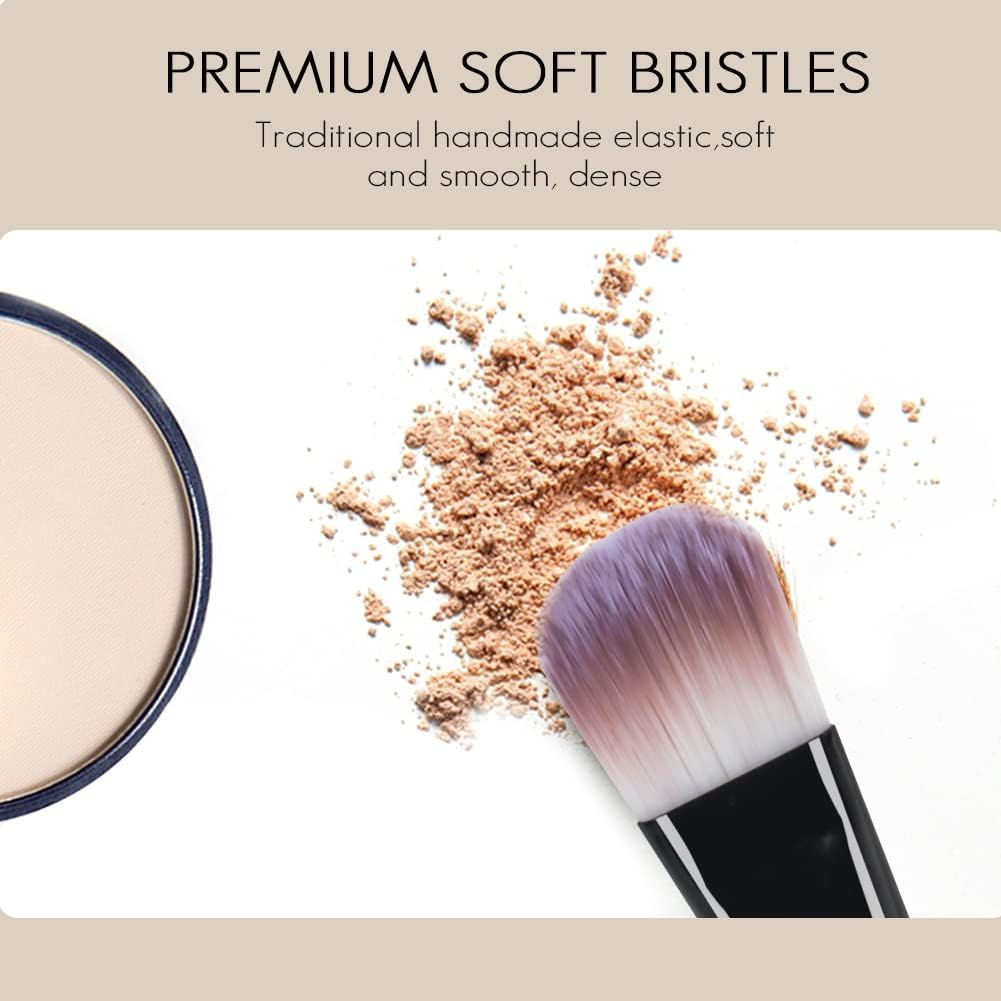 Make up Brush Set, 20 Pieces Eyeshadow Brush Set Makeup Tools, Face and Eye Cosmetic Makeup Brush, Cosmetic Brush for Foundation, Concealers, Blush and Eye Shadow (20 Pieces) image number 4