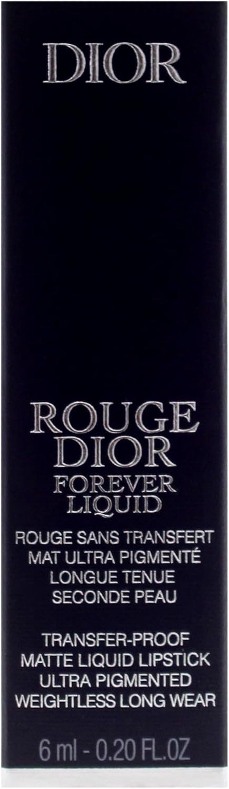 Rouge Dior Forever Liquid Matte - 720 Forever Icone Style by Christian Dior for Women - 0.2 Oz Lipstick image number 5