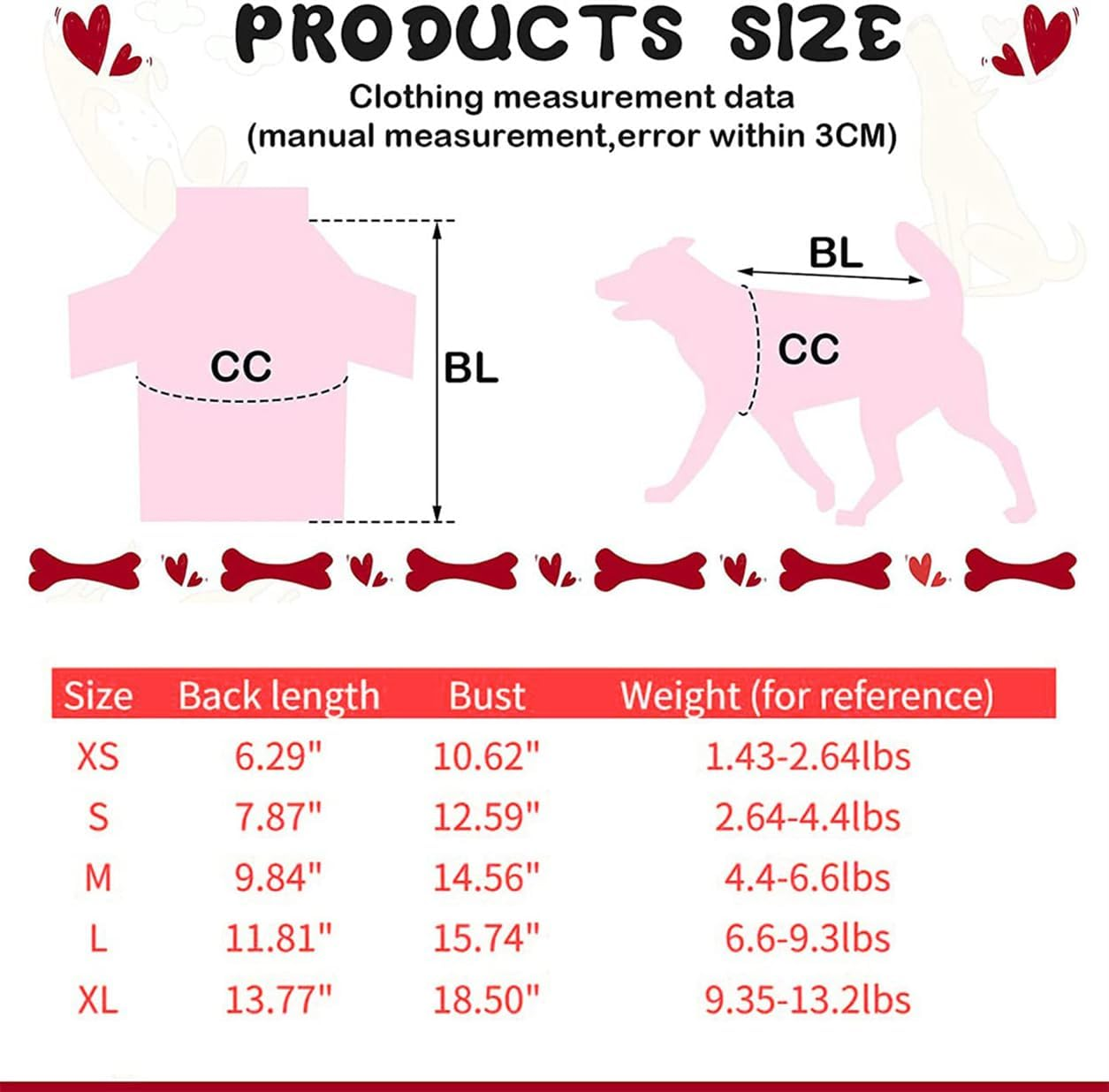 4 Pcs Small Dog Sweaters Dog Hoodie Clothes with Hat for Small Dogs Chihuahua Clothes with Pocket Puppy Pet Winter Clothes Warm Hoodies Coat Sweater Shirt (L) image number 4