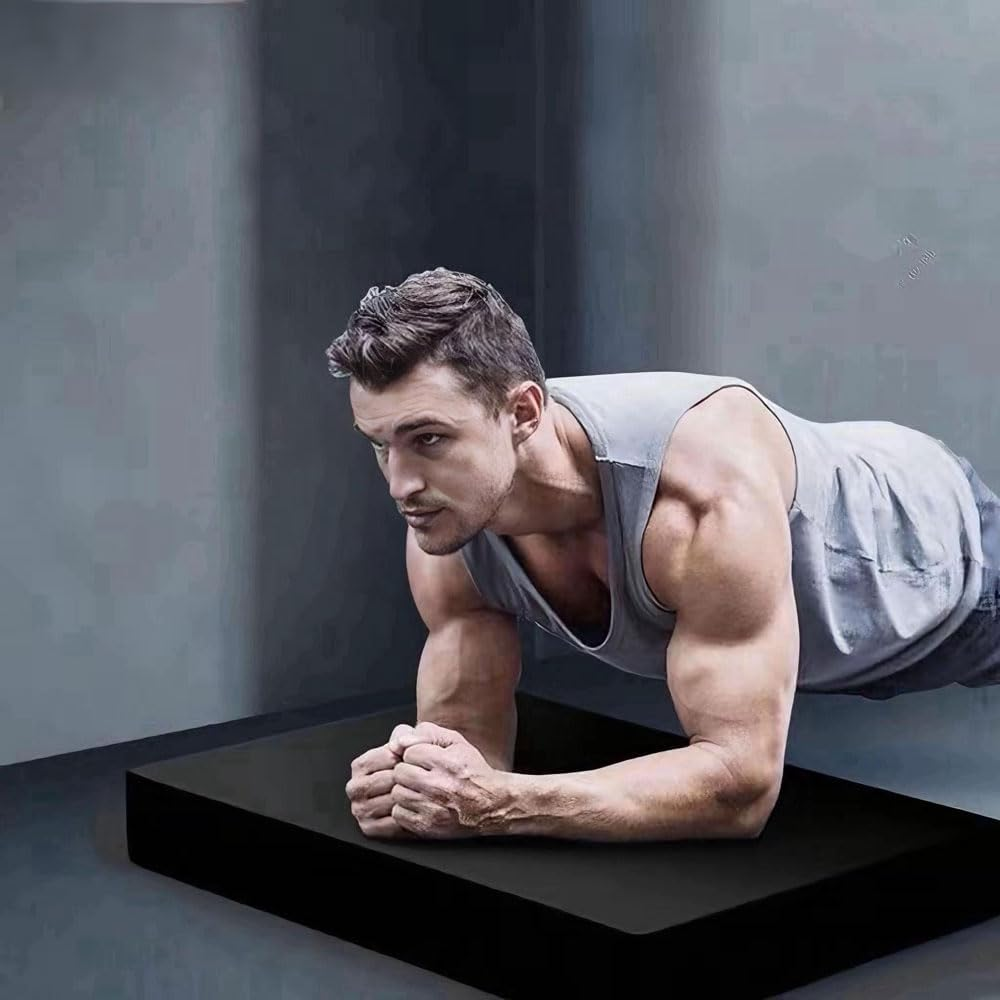 Balance Pad Non-Slip Large Cushioned TPE Foam Mat & Knee Pad for Fitness and Stability Training, Yoga, Physical Therapy XL image number 3