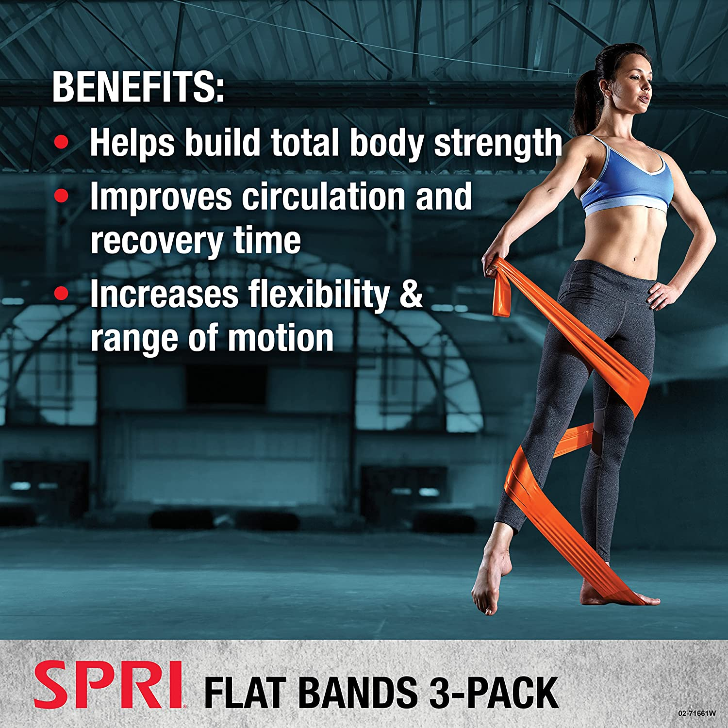 SPRI Flat Bands 3-Pack - image number 3