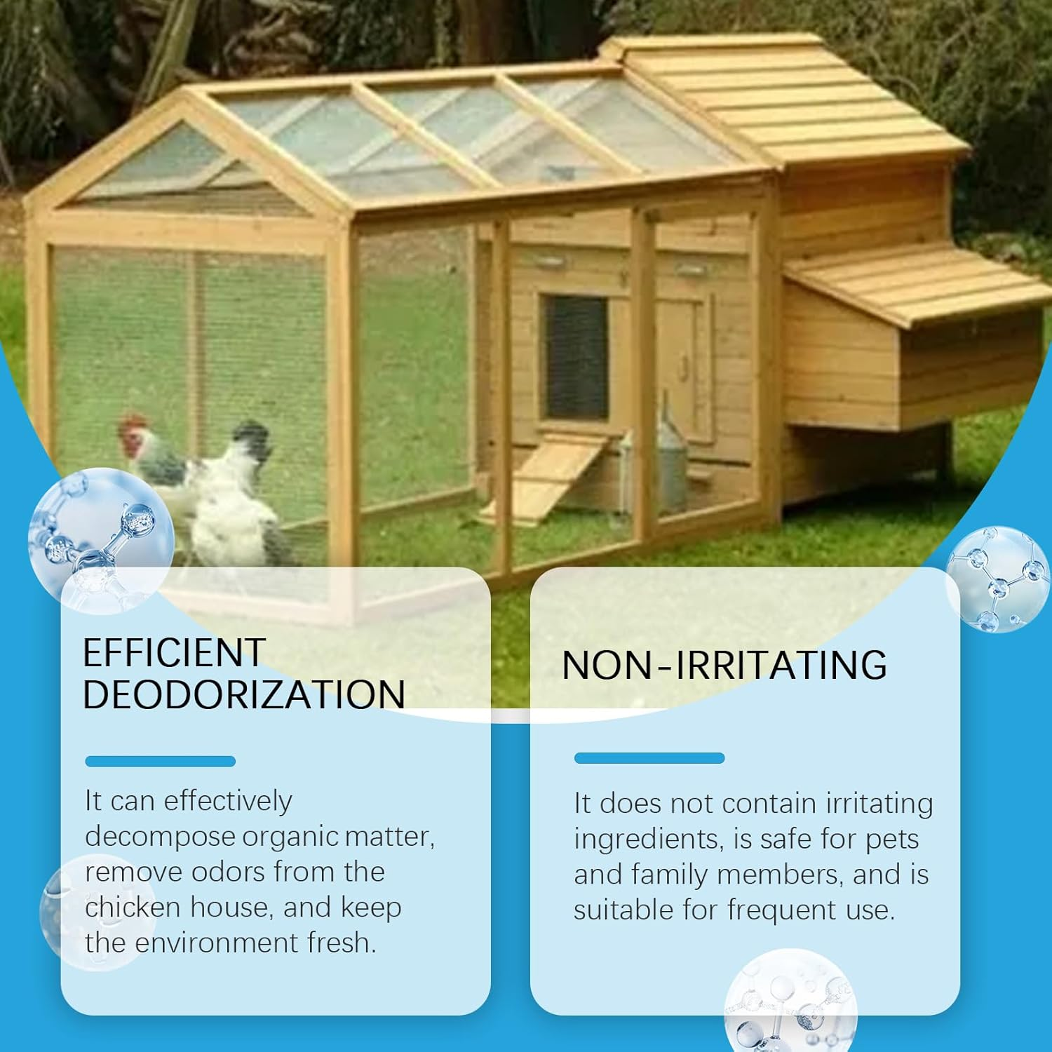 Chicken Coop Cleaner, Multi-Purpose Surface Cleaner, 150Ml, Mild Formula image number 4