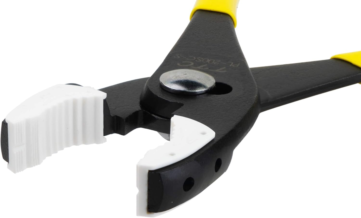 Tsunoda, PL-200SC-S Pla-Iers, Replaceable Resin Jaw Pliers W/Built-In-Spring (8-Inch) image number 2