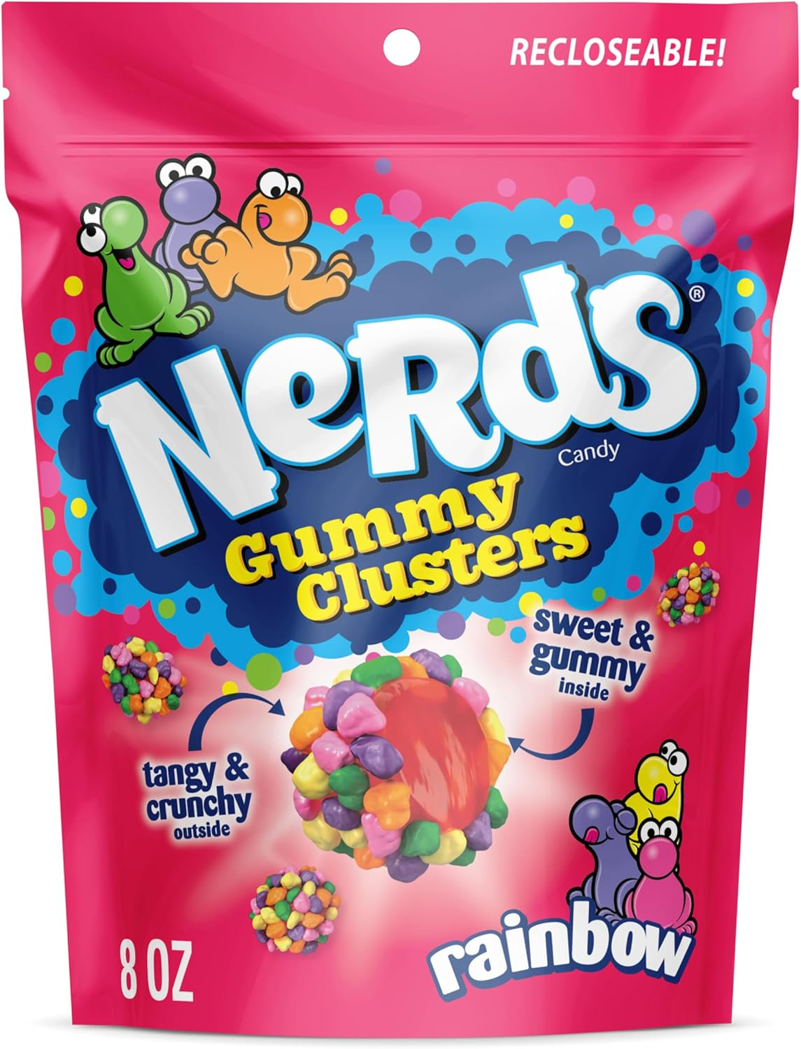 Nerds Gummy Clusters Candy 227 G (Pack of 6) image number 5