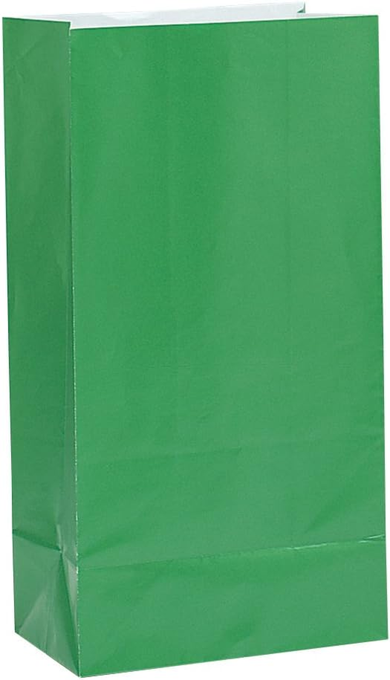 Unique 12 Paper Bags 12 Paper Bags, Green, Green