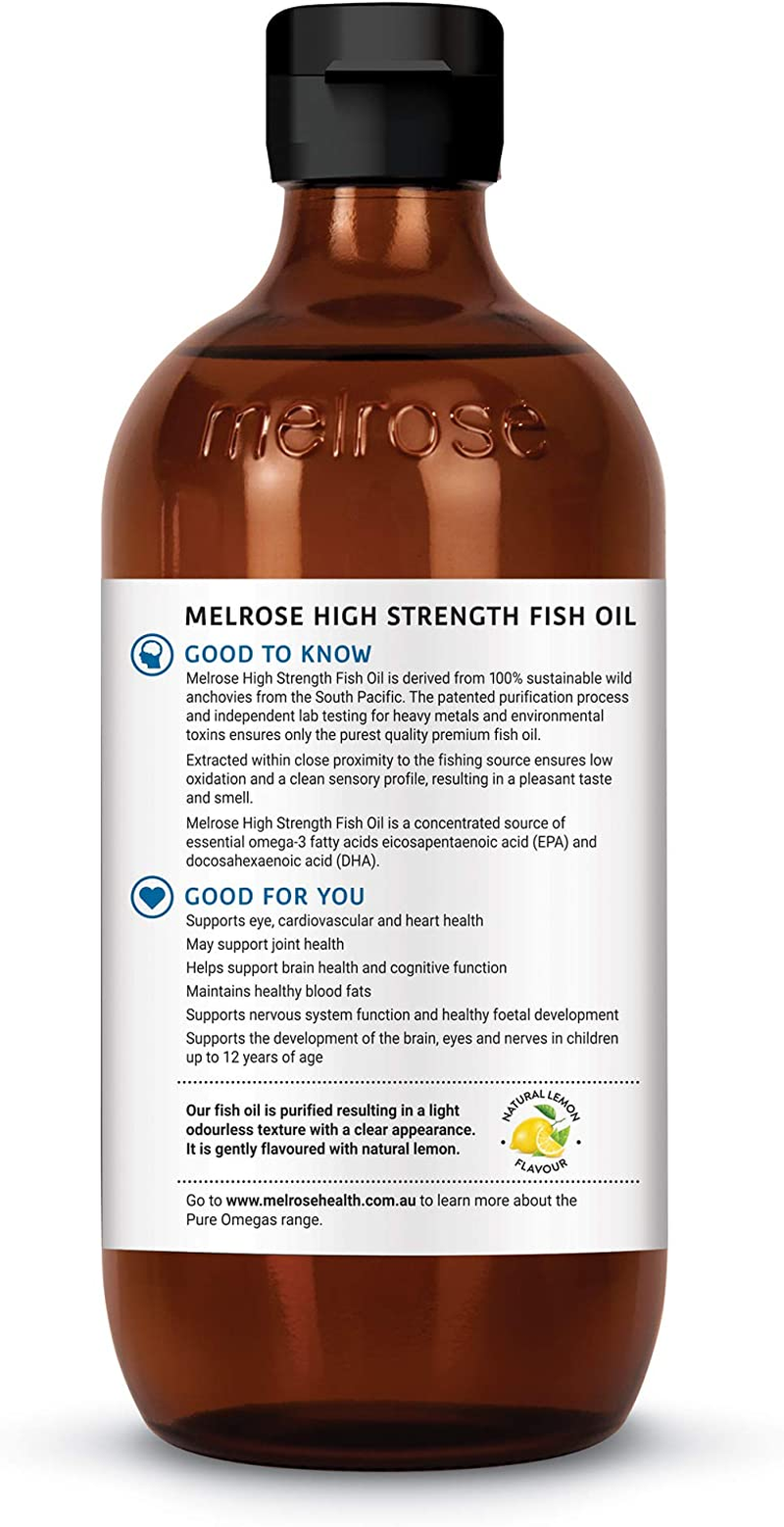 Melrose High Strength Fish Oil 200Ml image number 6