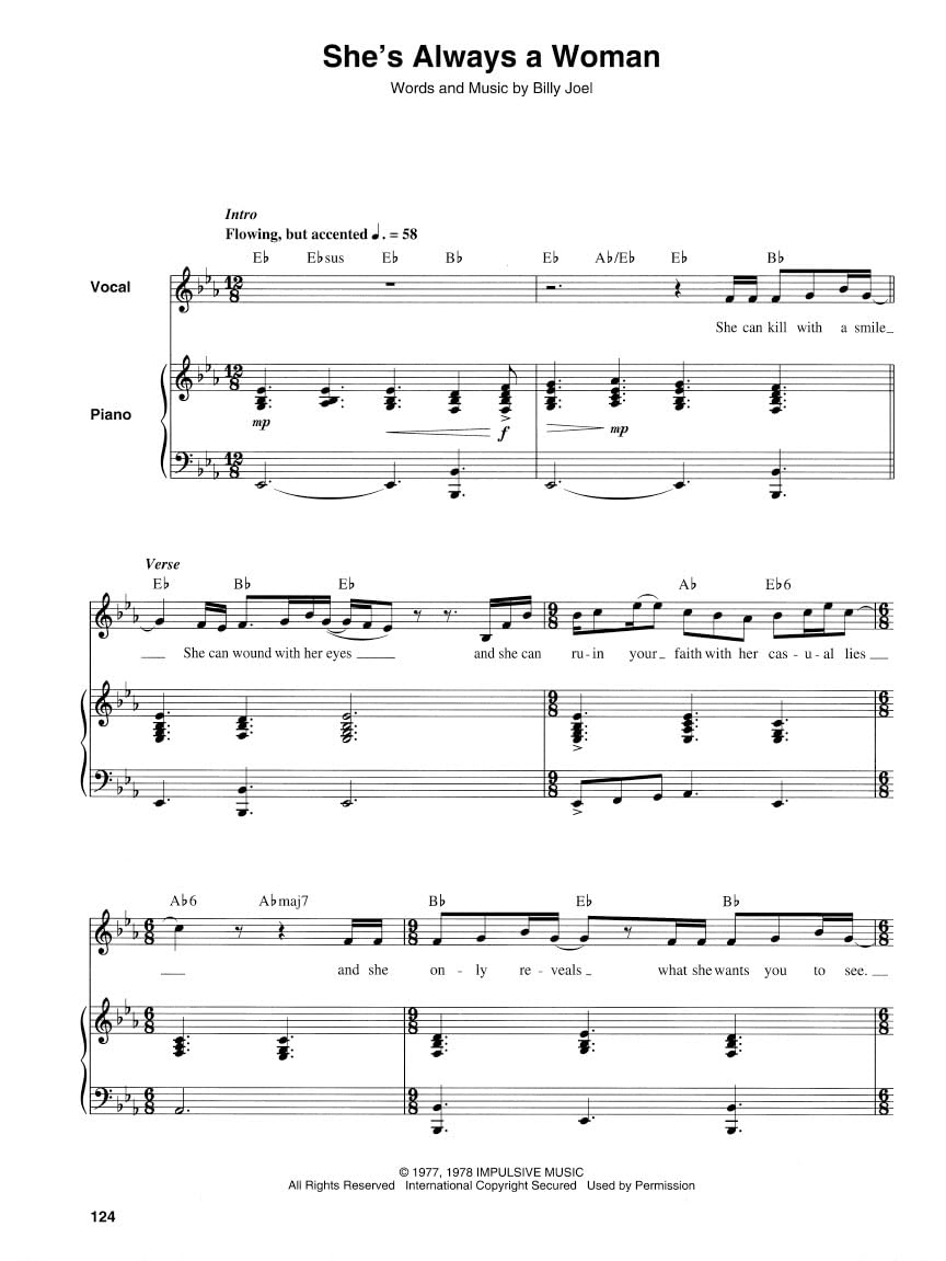 The Billy Joel Keyboard Book: Note-For-Note Keyboard Transcriptions