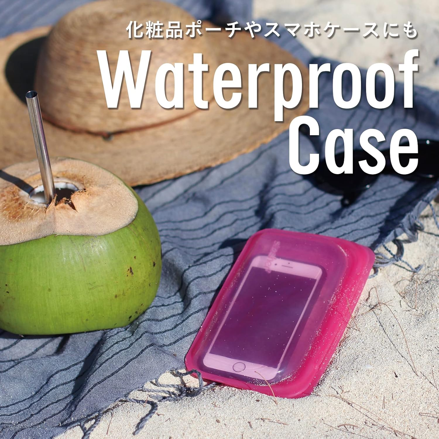 STASHER Reusable Silicone Sandwich Bags in Raspberry & Clear 828Ml&mdash; Pure Platinum Silicone | 100% Plastic-Free & Reusable | Airtight Seal | Microwave, Dishwasher. Fridge, Freezer, & Oven Safe