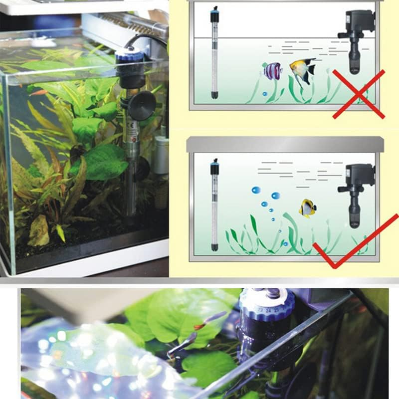 100W-500W Aquarium Submersible Heater Fish Tank Auto Water Thermostat image number 3