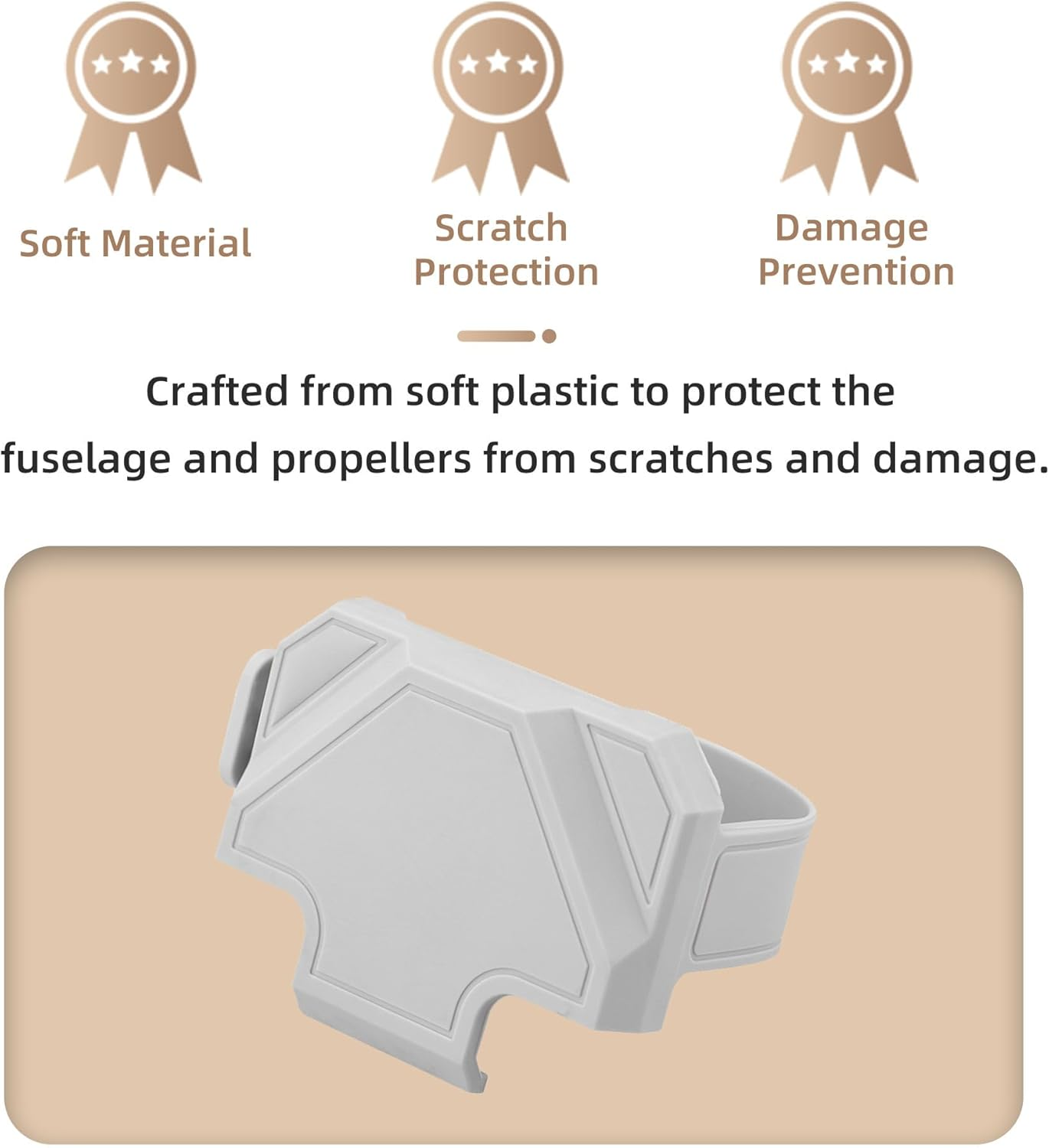 Propeller Guard Strap Holder Protector Stabilizer for DJI Mavic Mini/Mini 2/Mini SE Drone Accessories (Grey) - Red image number 6